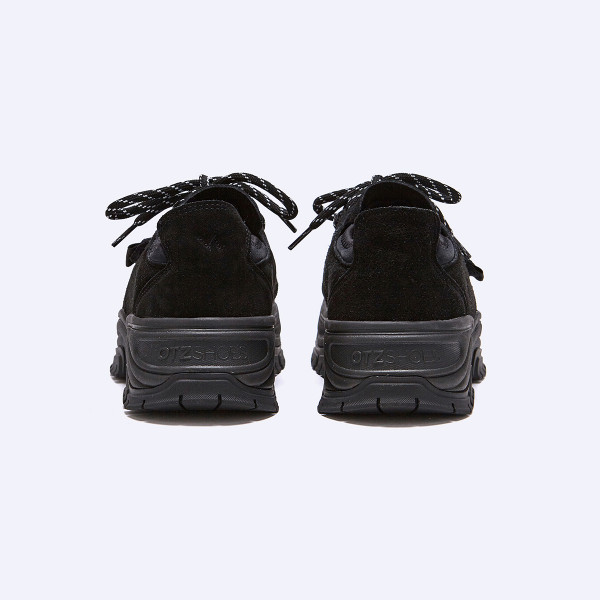 OTZ 3300 하이 스웨이드 올블랙 , FLOTDA0U21