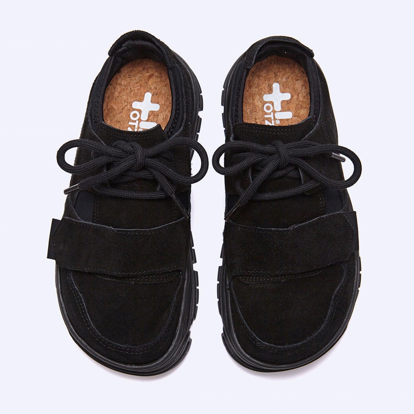 3300 하이 스웨이드 올블랙 / FLOTDA0U21