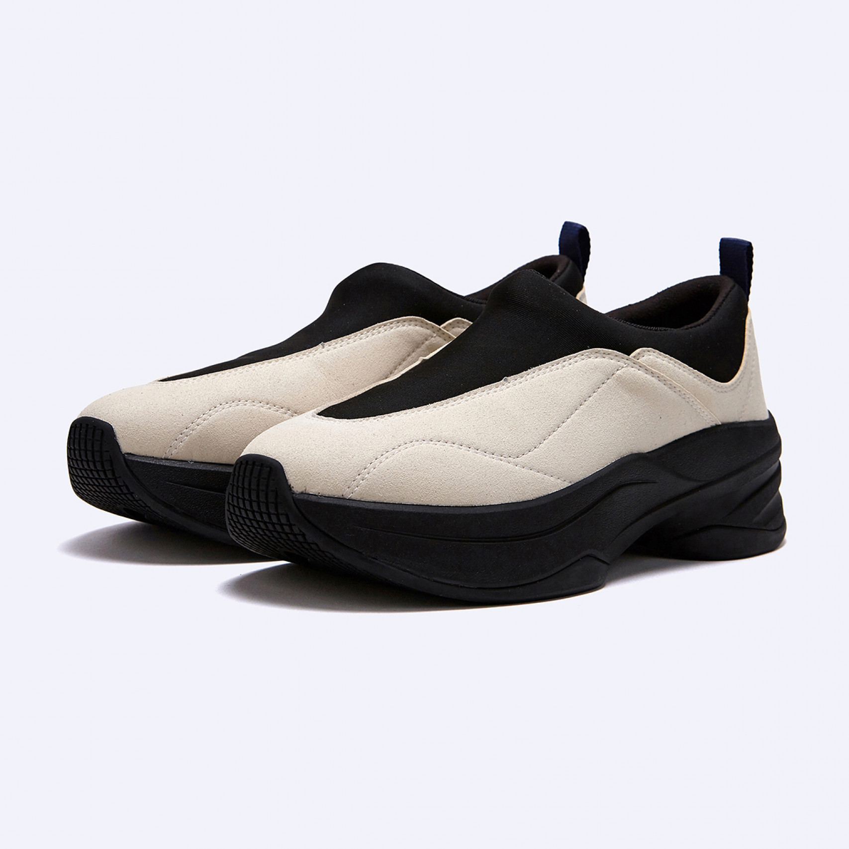 Classy Moc 아웃도어 슬립온 아이보리 / FLCCDA3U01