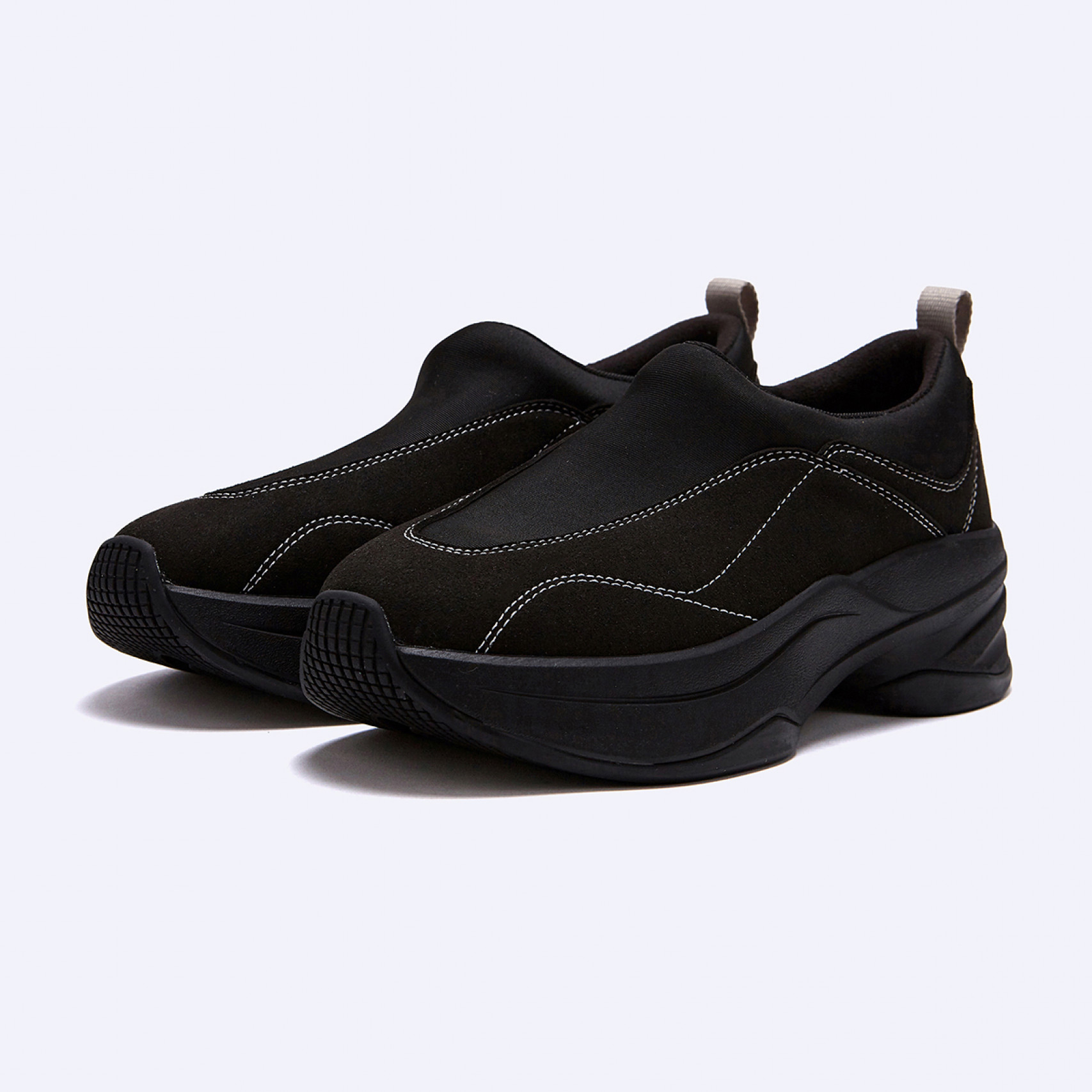 Classy Moc 아웃도어 슬립온 블랙 / FLCCDA3U02