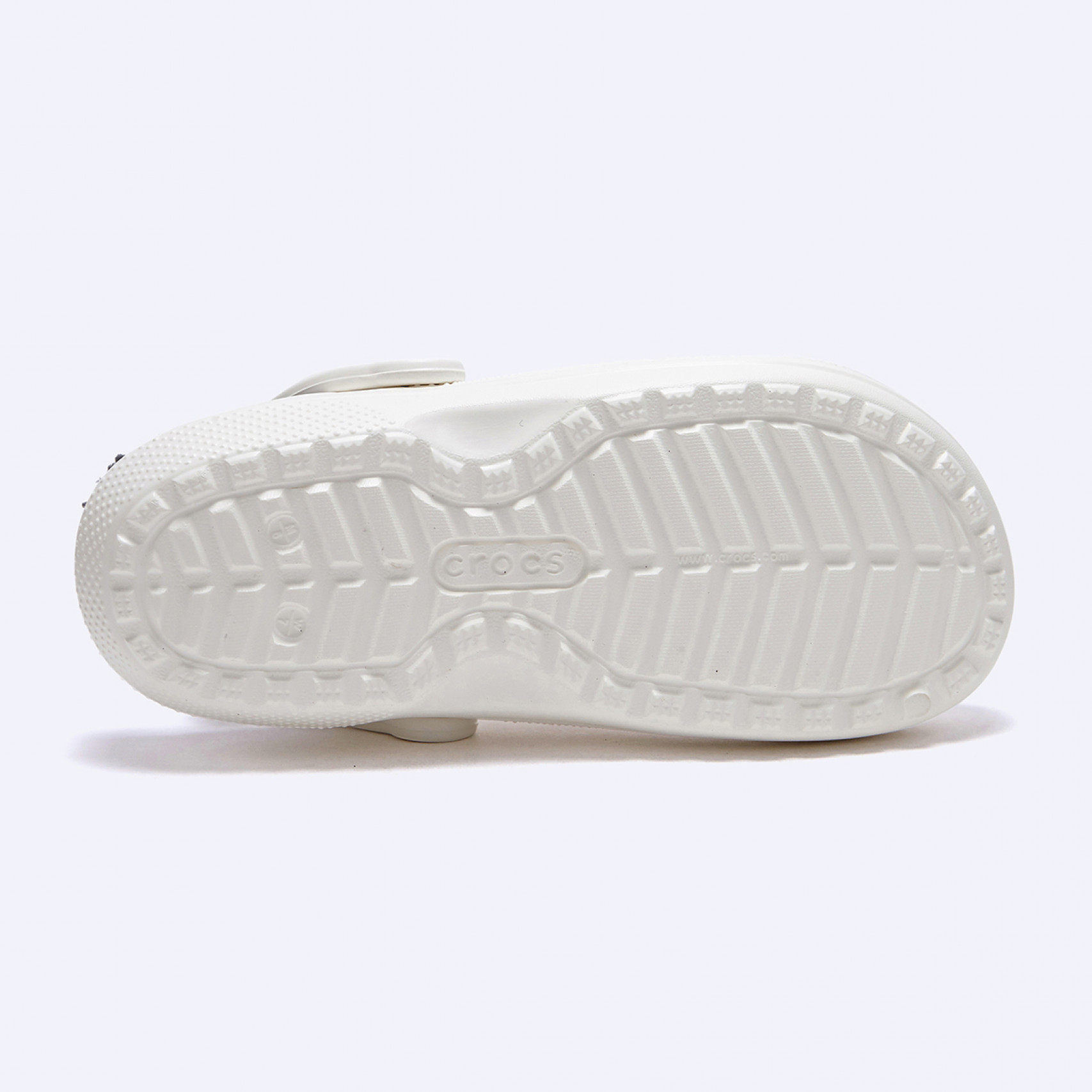 클래식 라인드 클로그 화이트 / 203591-10M