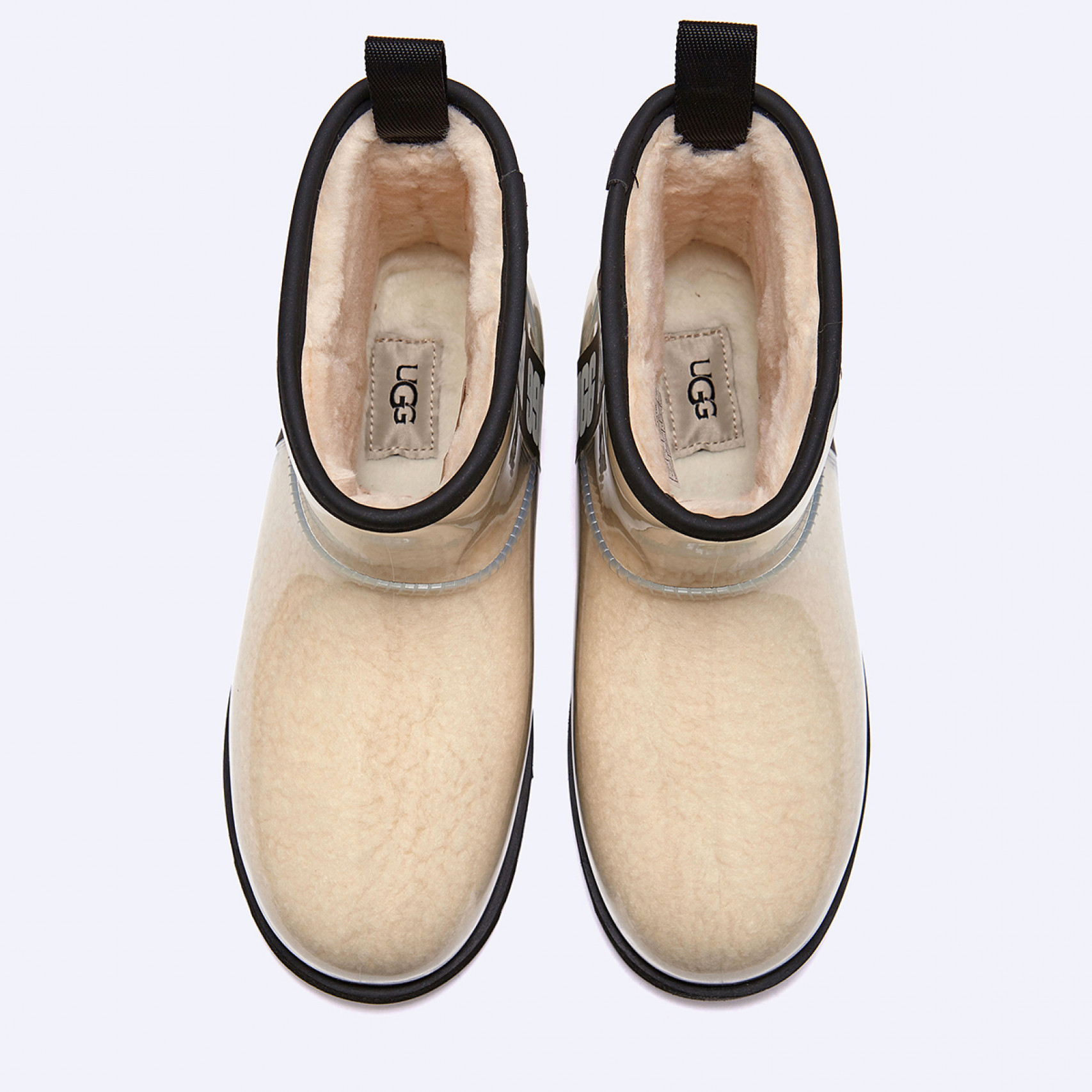 클래식 클리어 미니 부츠 W 내츄럴 블랙 / 1113190-NBLC