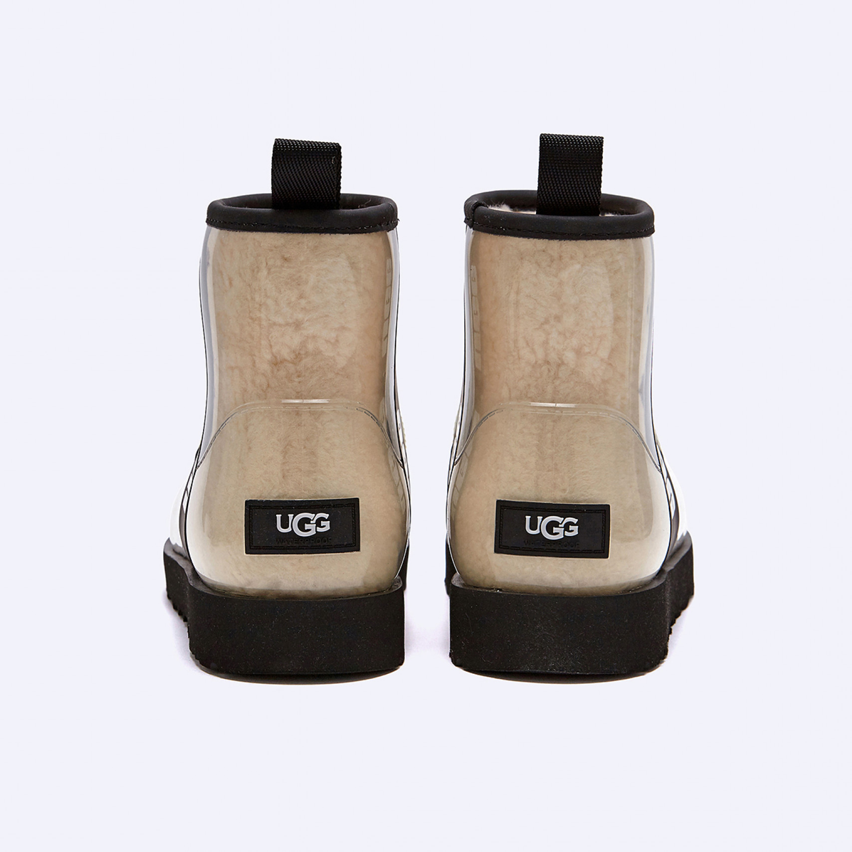 클래식 클리어 미니 부츠 W 내츄럴 블랙 / 1113190-NBLC