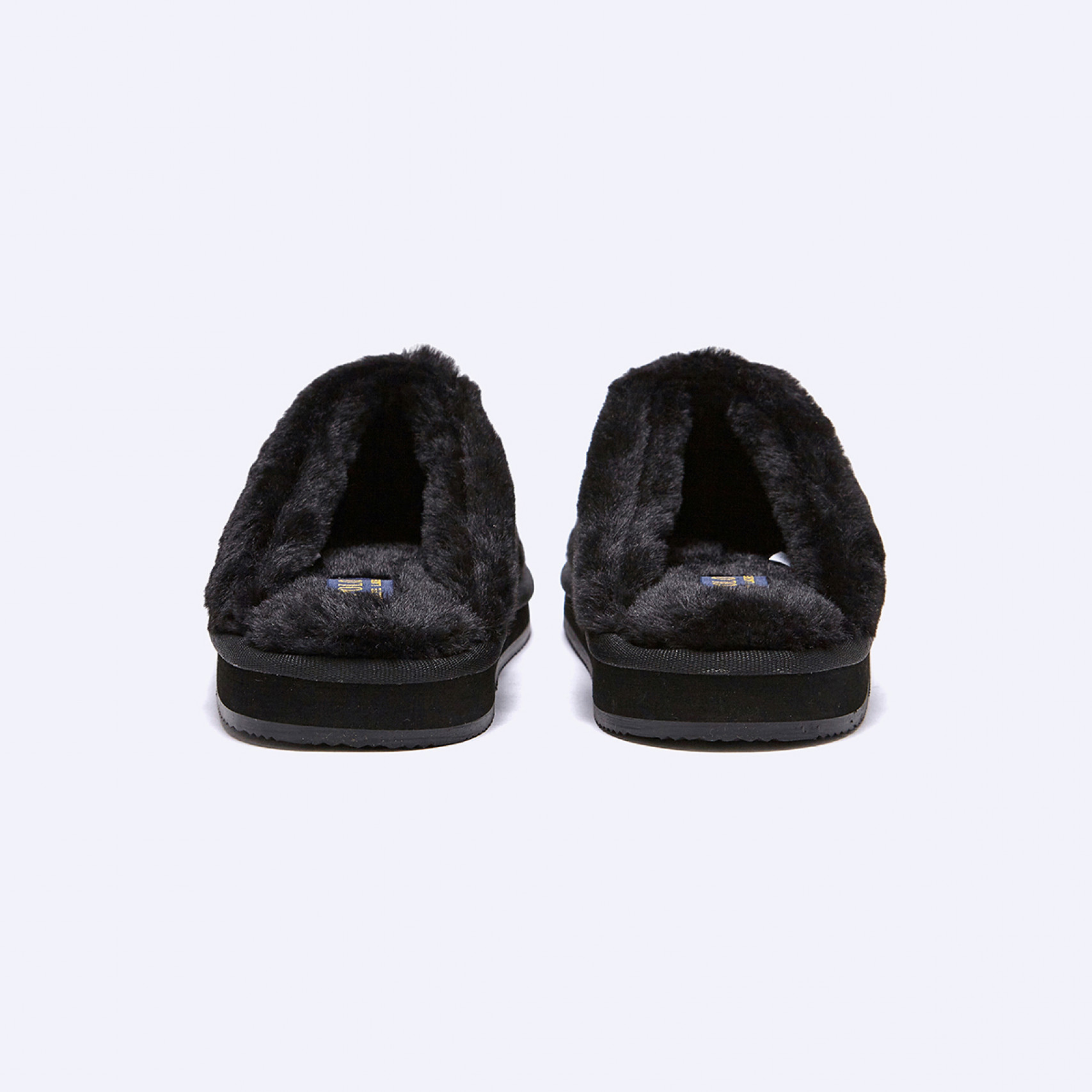 포니자수 케일리 스커프 니트 슬리퍼 블랙 / RF103822W-BLK