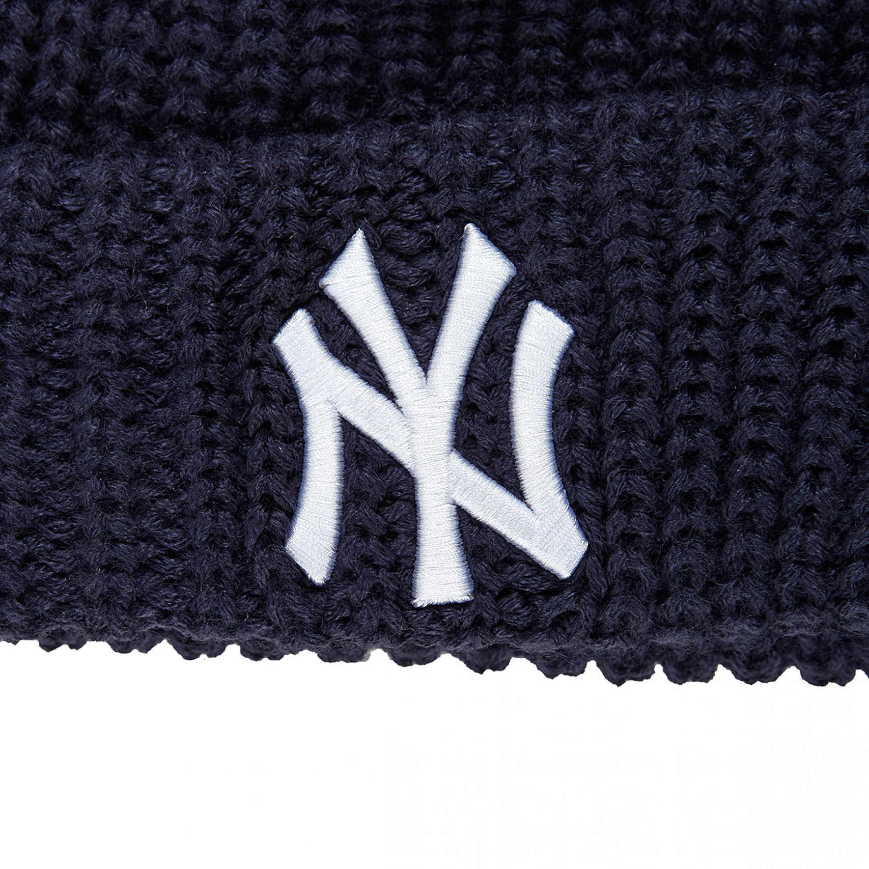 MLB 뉴욕 양키스 빅 립 커프 비니 네이비 / 13946815