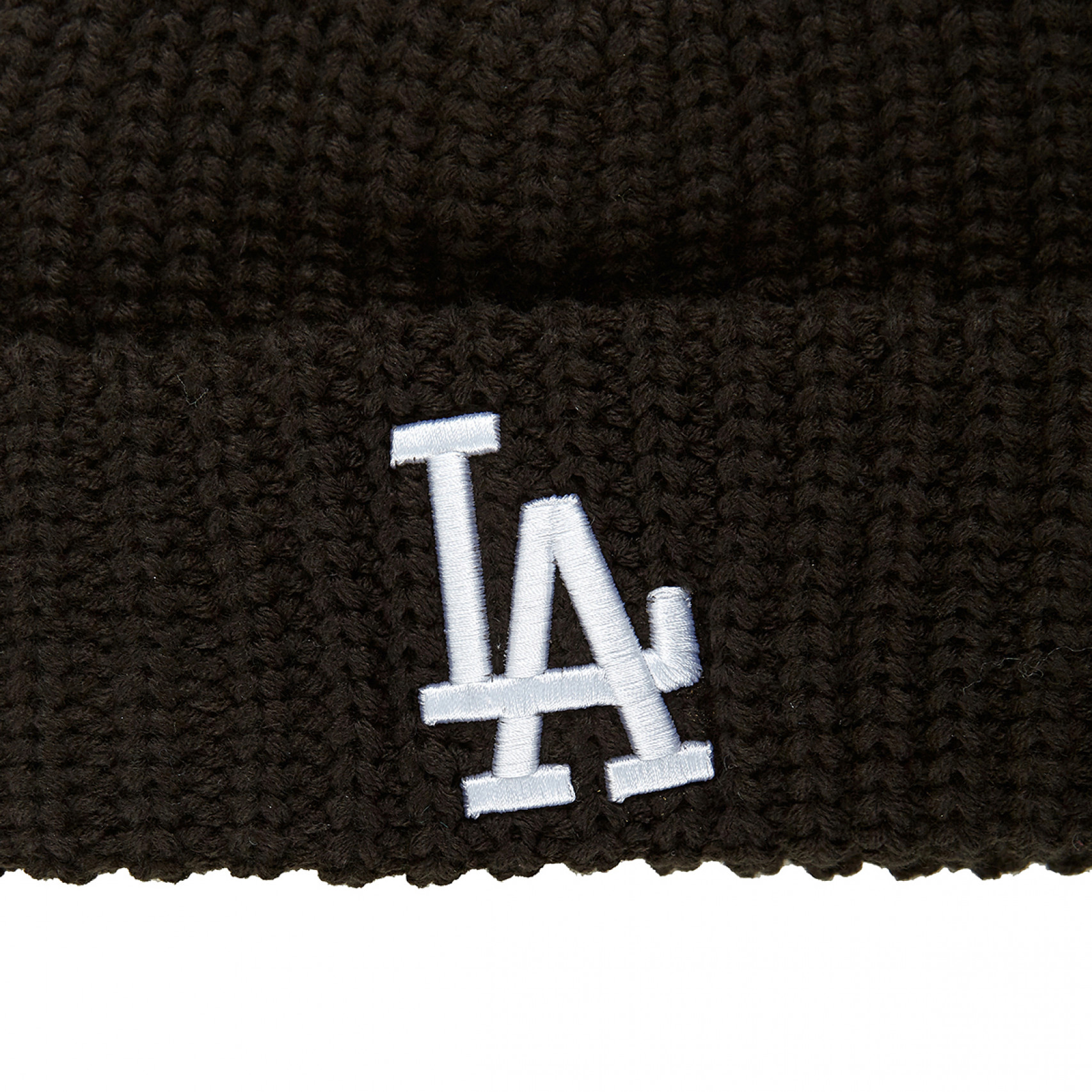 MLB LA 다저스 빅 립 커프 비니 블랙 / 13946819