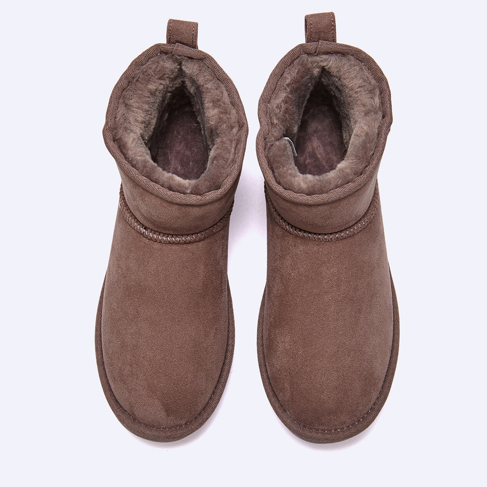 시어링 부츠 미니 그레이 여성 / FLFDDF4W12