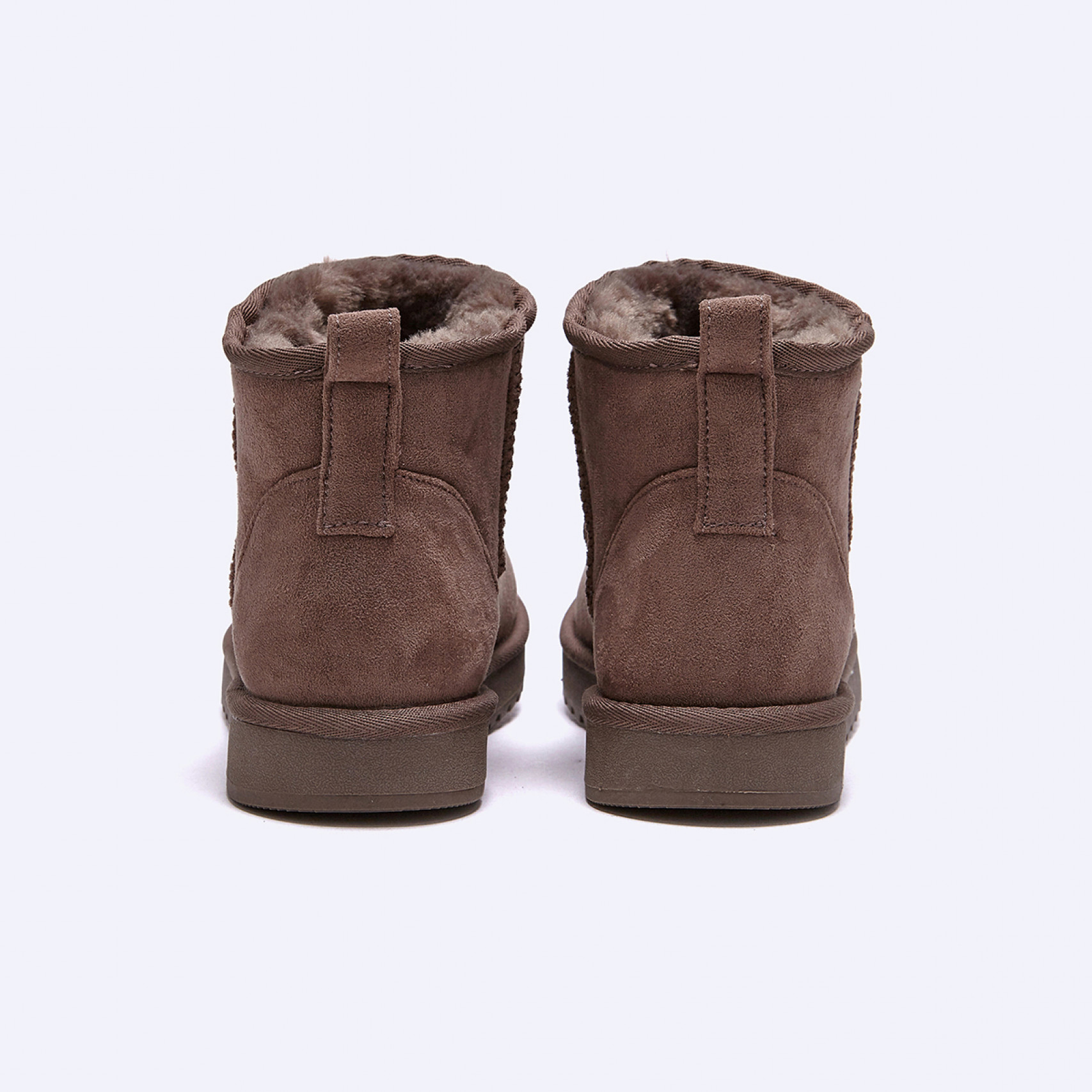 시어링 부츠 미니 그레이 여성 / FLFDDF4W12