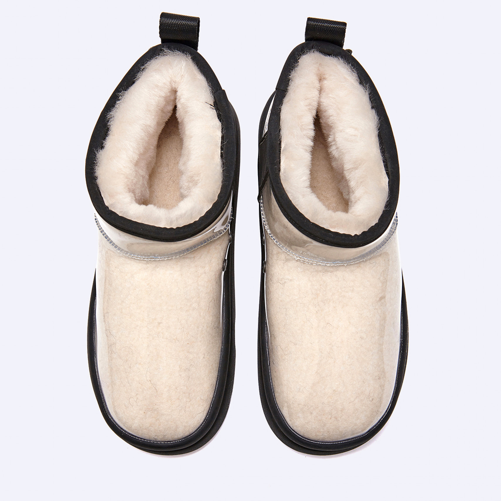 시어링 부츠 클리어 화이트 여성 / FLFDDF4W13