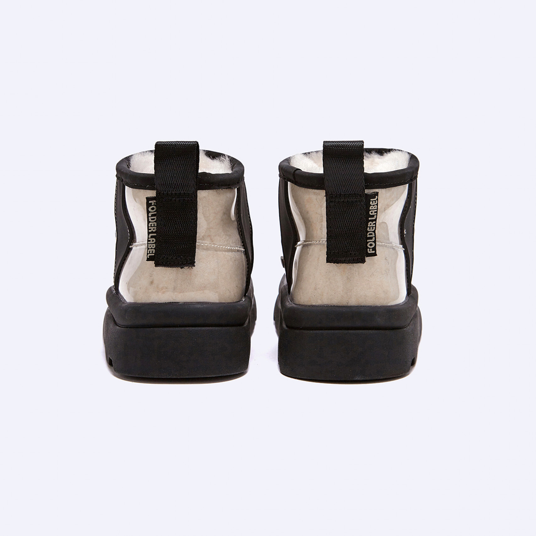 시어링 부츠 클리어 화이트 여성 / FLFDDF4W13