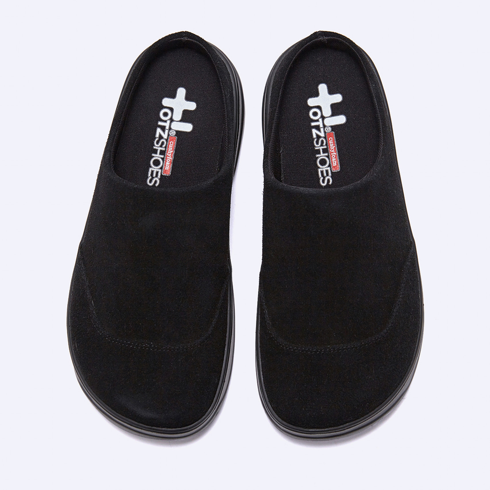 아쥬 클로그 스웨이드 블랙 / FLOTDF3U03