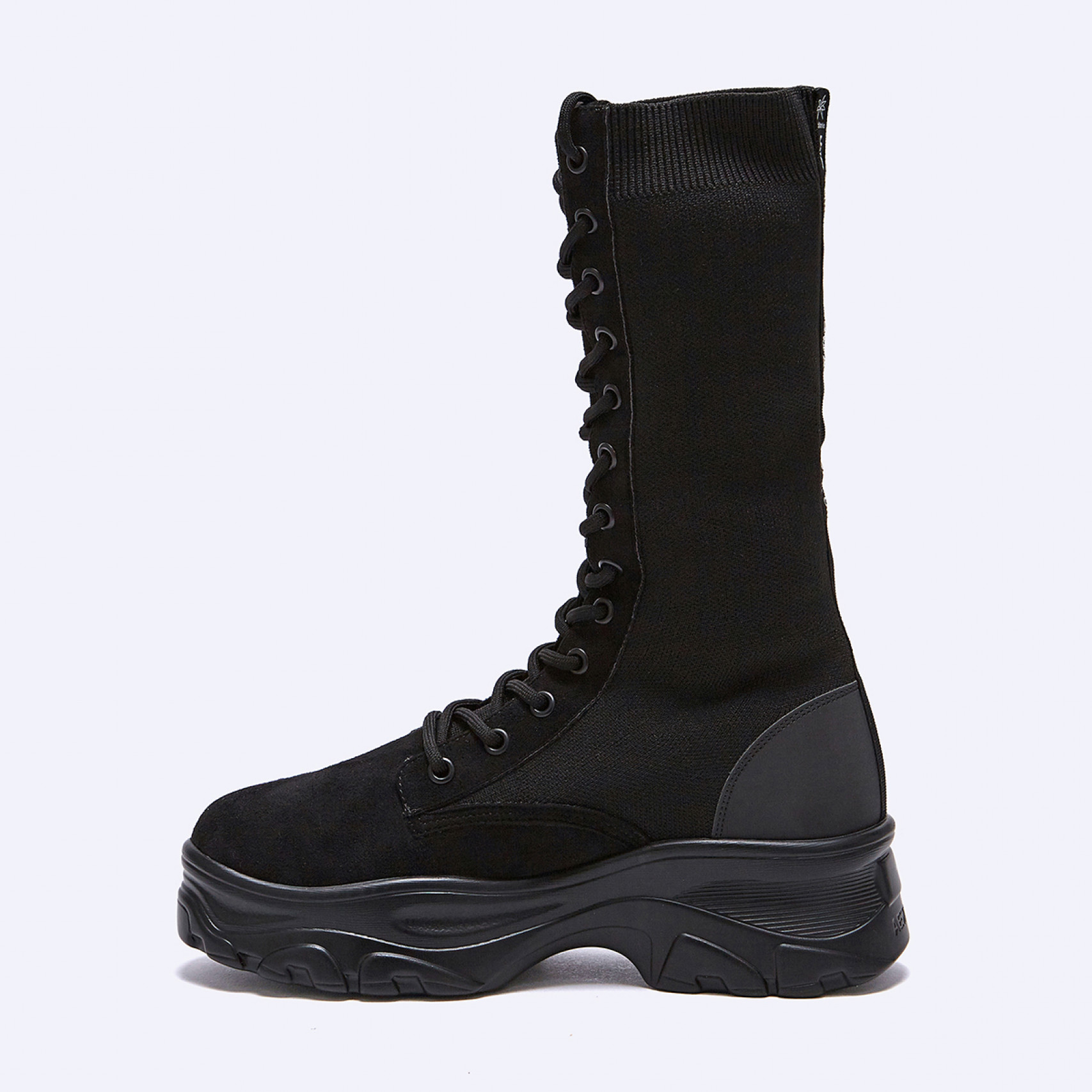 여성 리브가 니트워커 부츠 블랙 / WR531