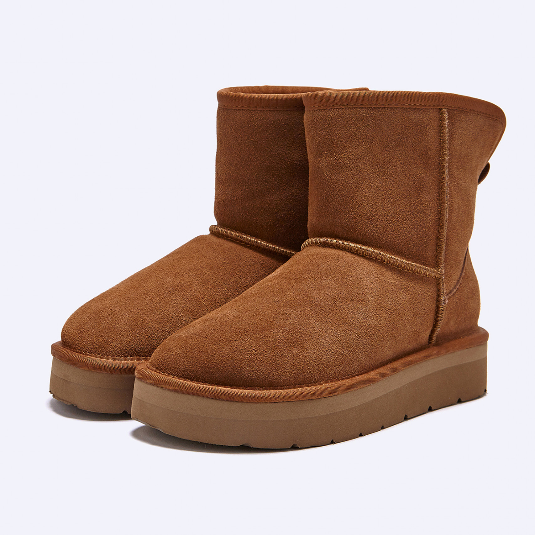 벌루니 플랫폼 숏 카멜 / FLOTDF4W11