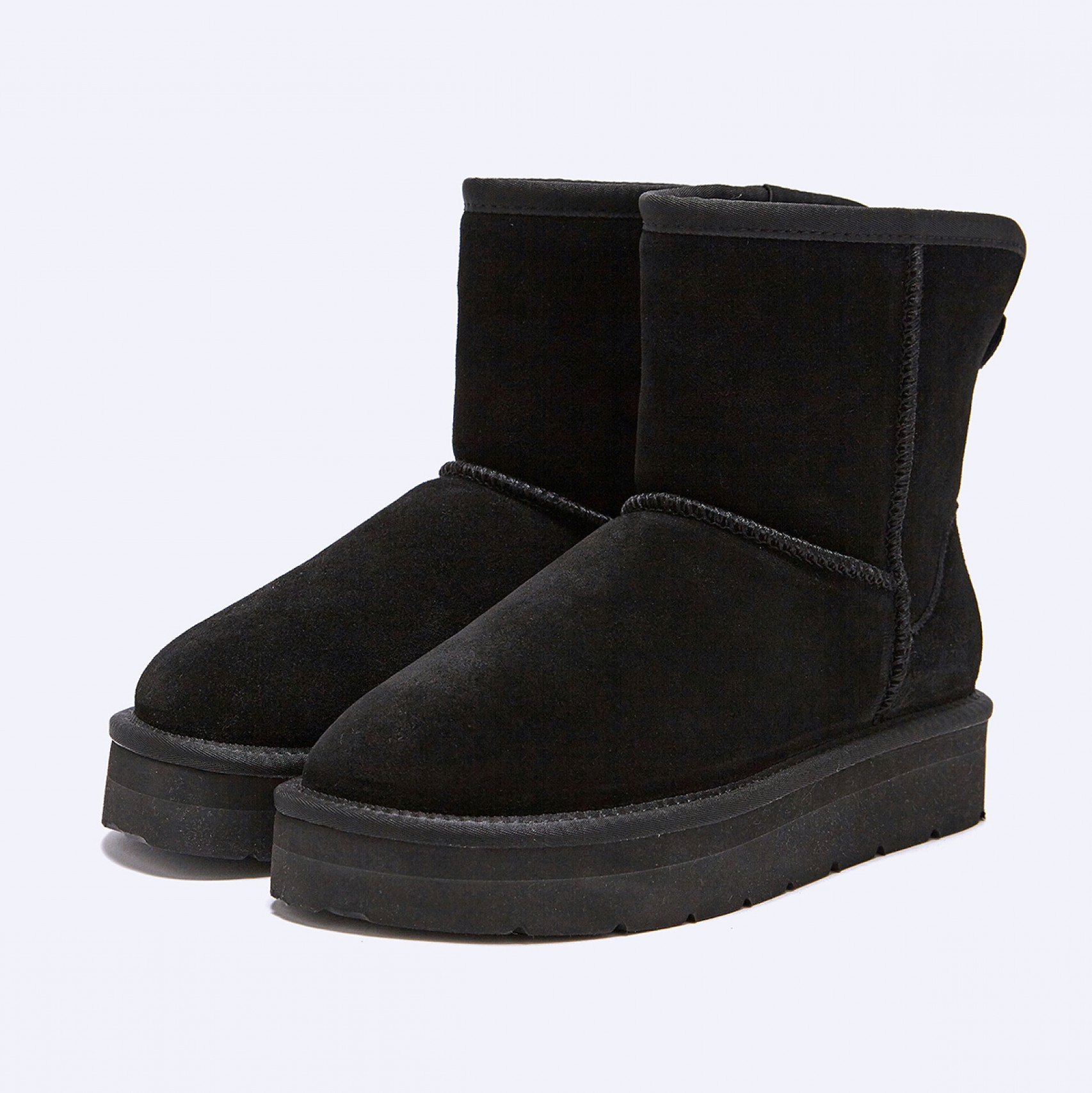 벌루니 플랫폼 숏 블랙 / FLOTDF4W12