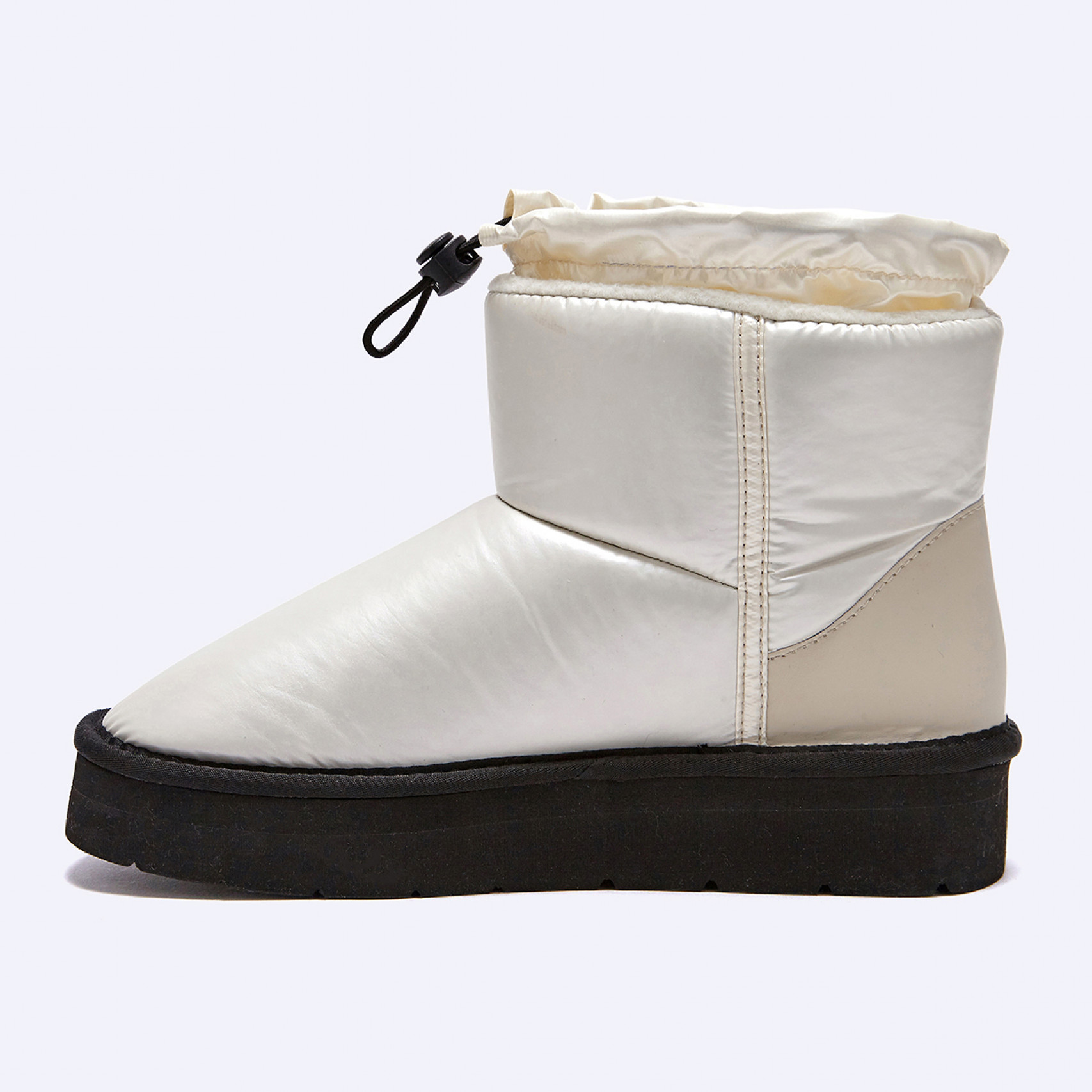 벌루니 플랫폼 패딩부츠 아이보리 / FLOTDF4W19