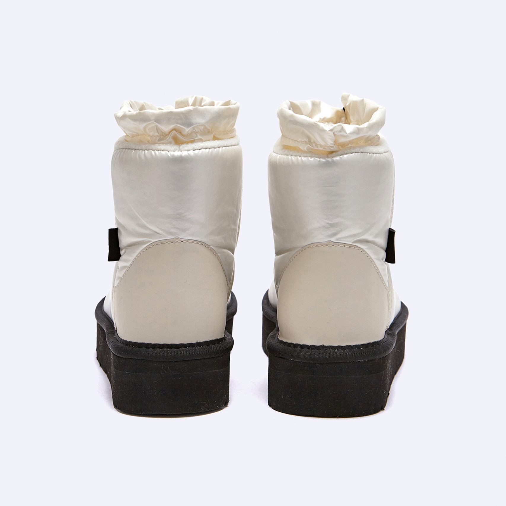 벌루니 플랫폼 패딩부츠 아이보리 / FLOTDF4W19