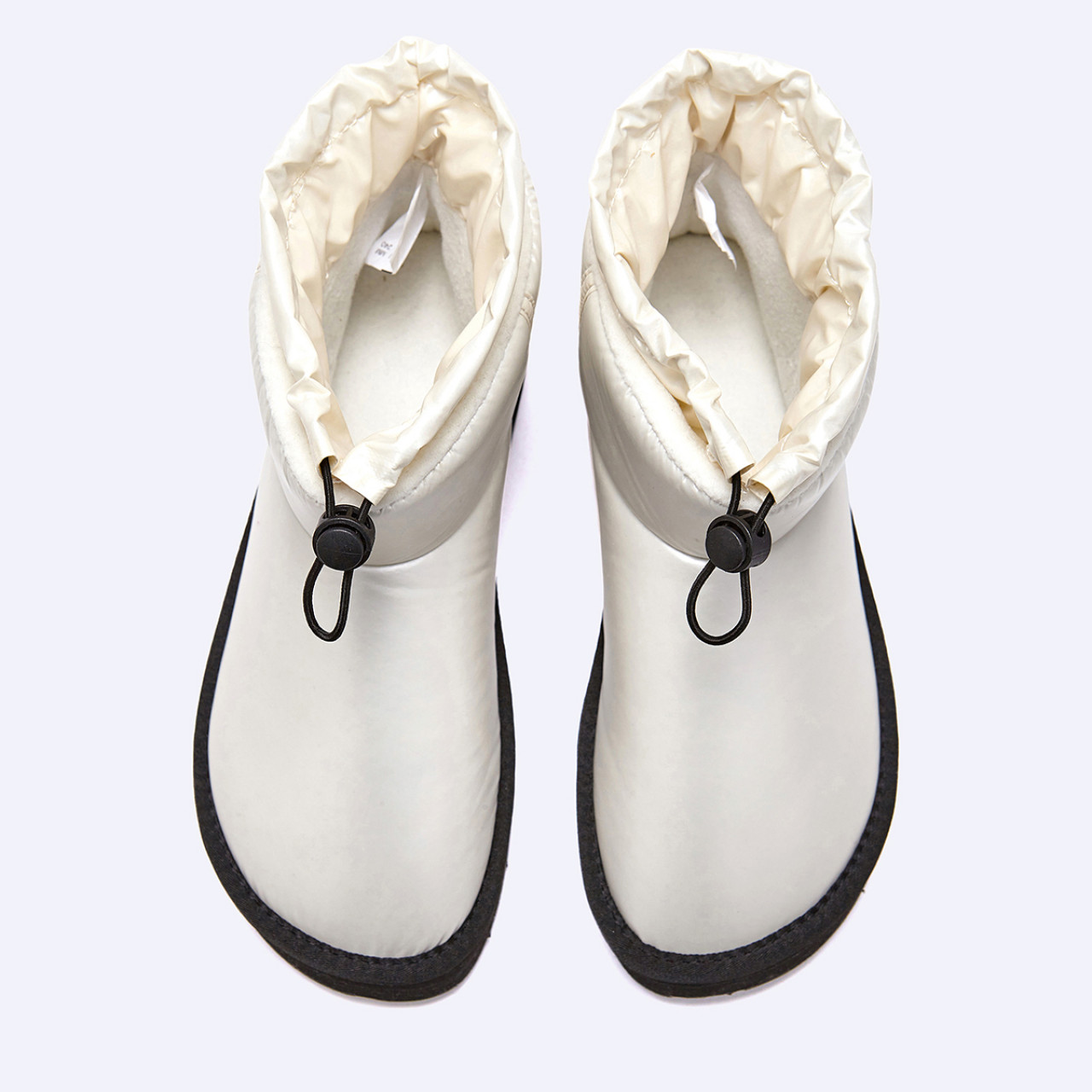 벌루니 플랫폼 패딩부츠 아이보리 / FLOTDF4W19