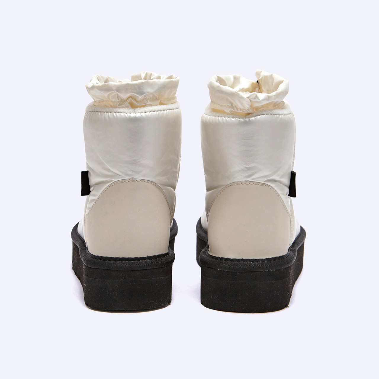 벌루니 플랫폼 패딩부츠 아이보리 / FLOTDF4W19