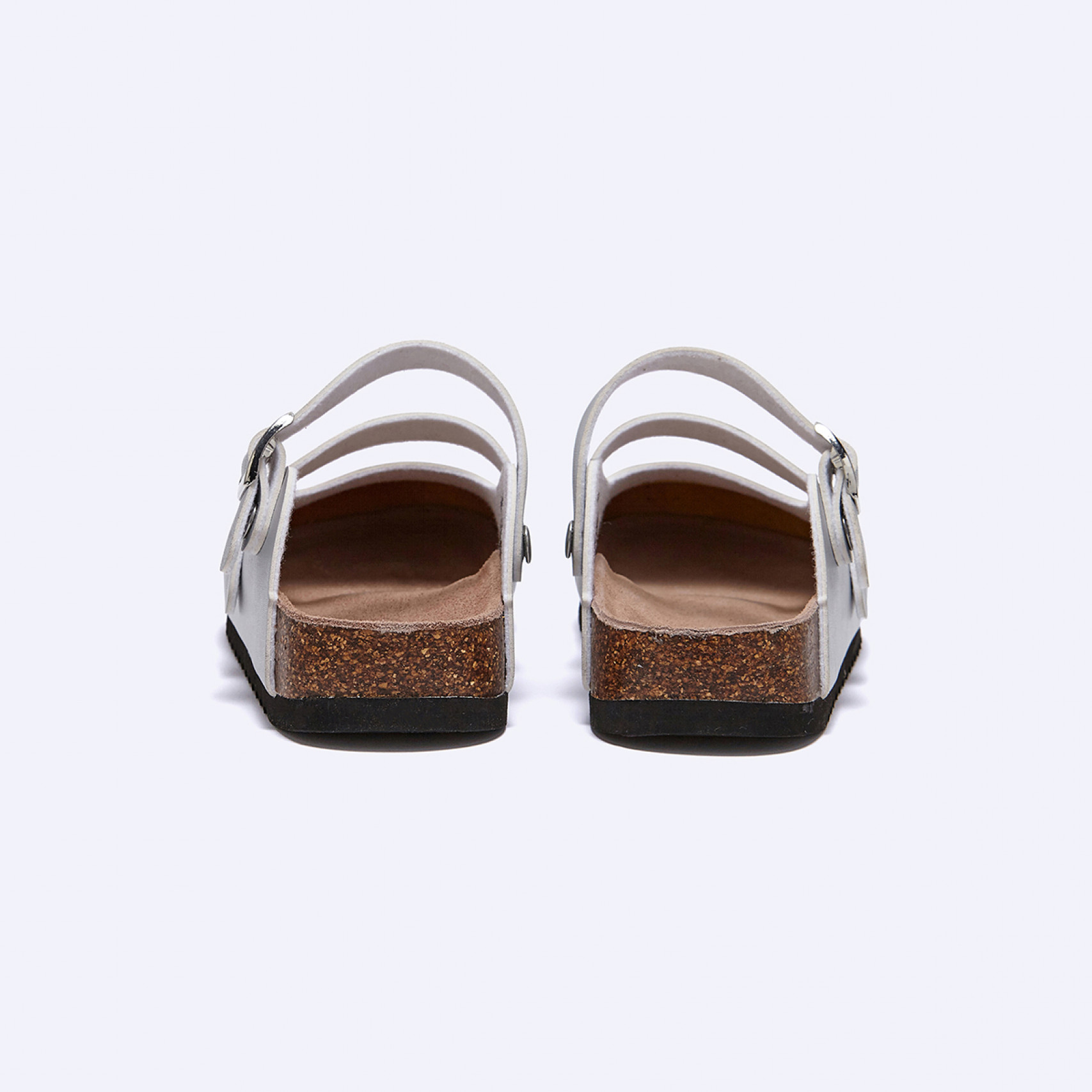 D STRAP 클로그 실버 여성/ FLFDDF3W14