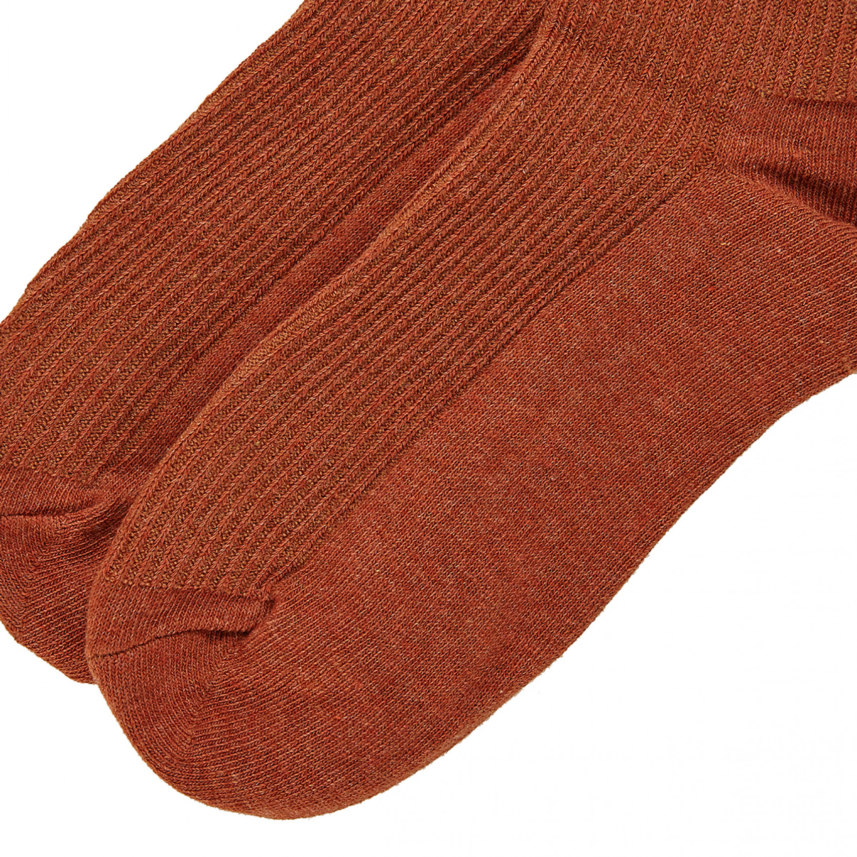 베이직 코튼 삭스 브라운 여성 / FLFADA4L08