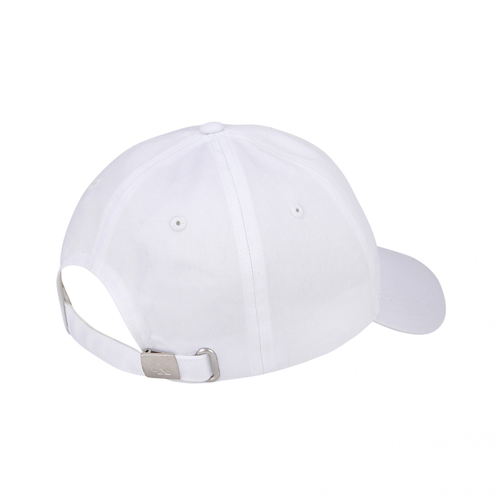 CKJ 모노그램 엠브로이더리 볼캡 화이트 / HX0263391