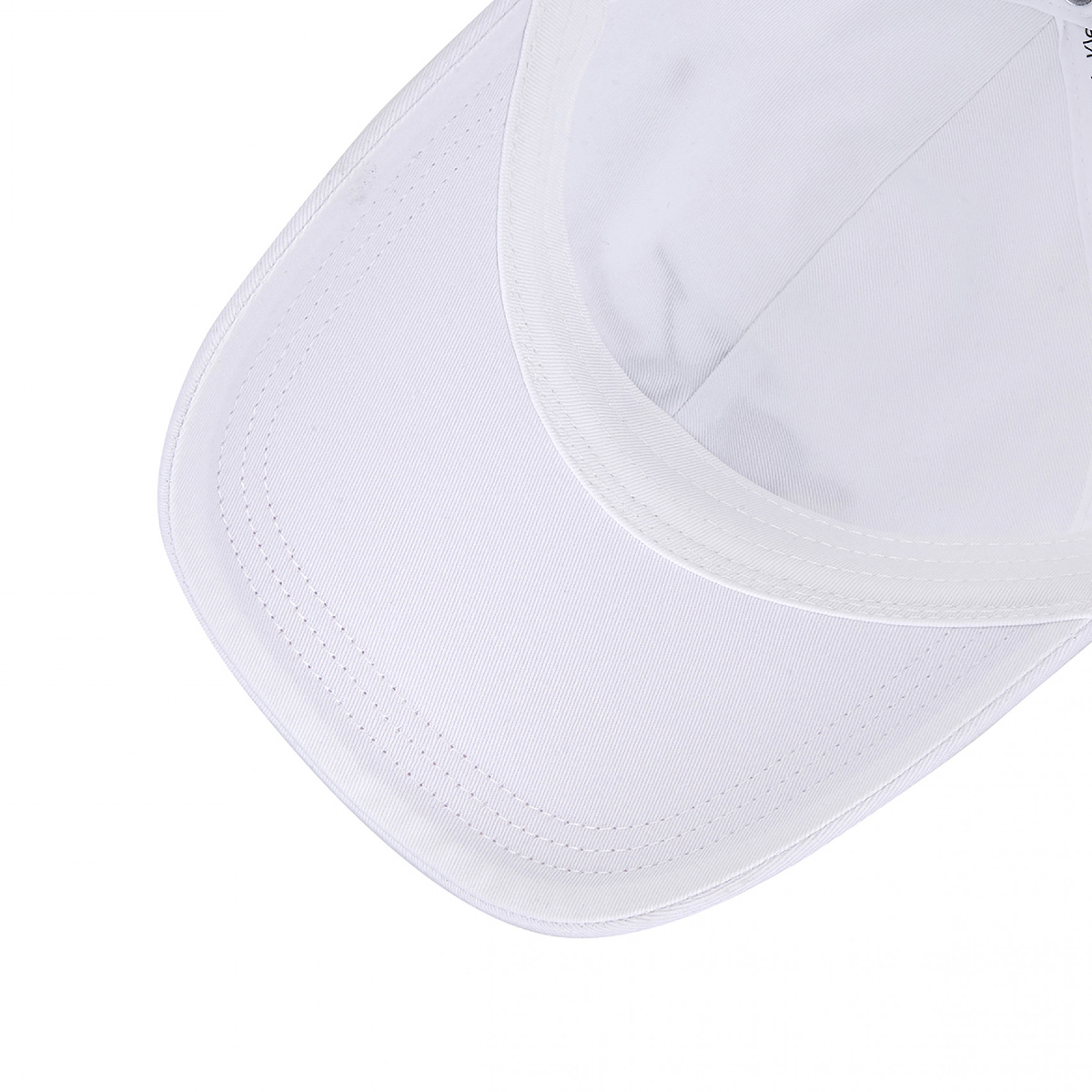 CKJ 모노그램 엠브로이더리 볼캡 화이트 / HX0263391