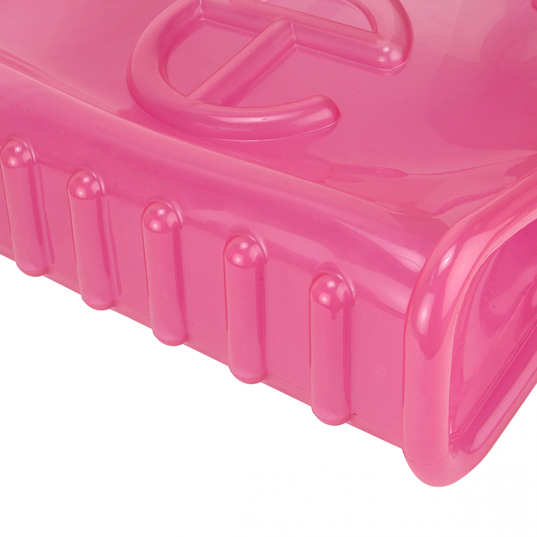 멜리사 X 텔파 젤리 쇼퍼백 L 핑크/34405-AT542