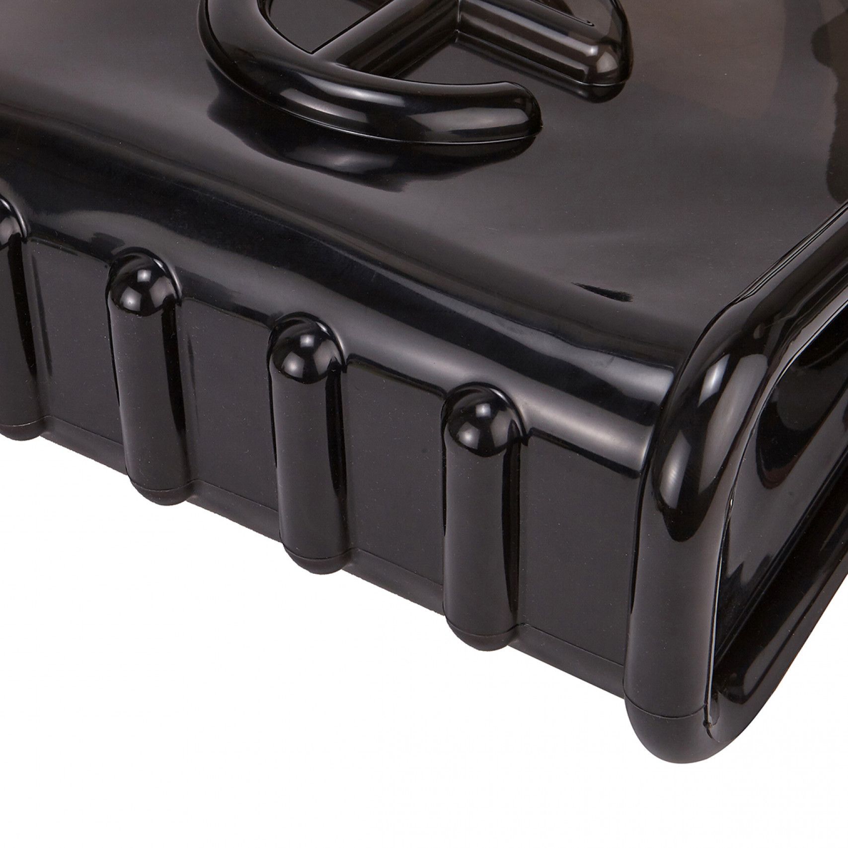 멜리사 X 텔파 젤리 쇼퍼백 M 블랙/34419-AT544