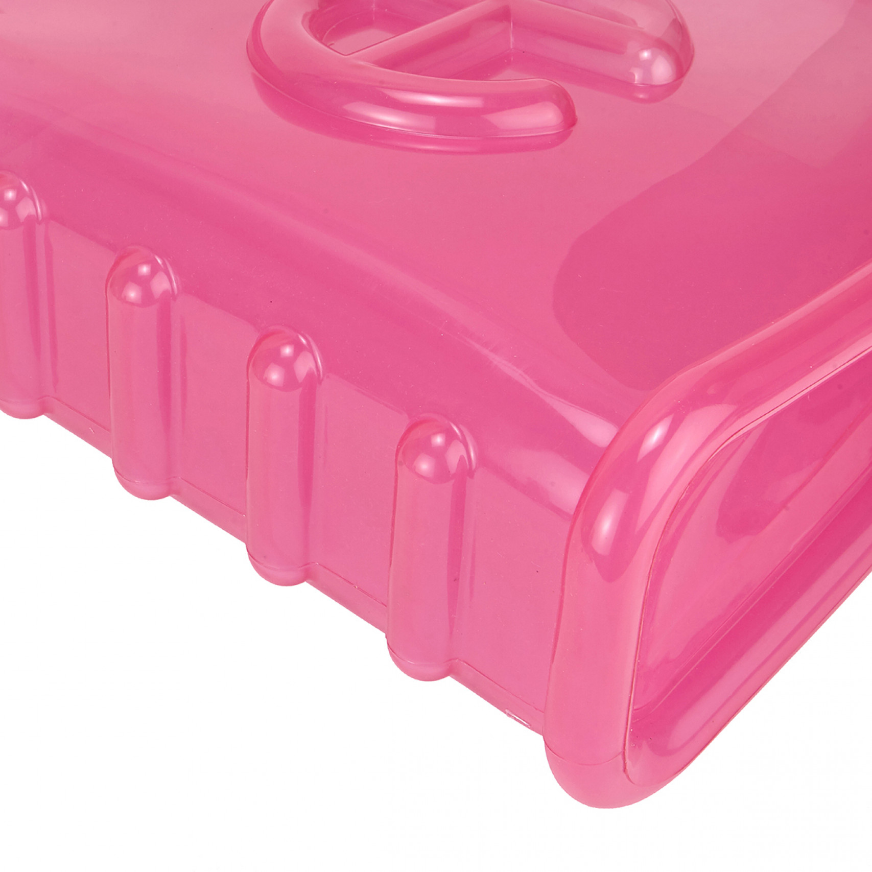 멜리사 X 텔파 젤리 쇼퍼백 M 핑크/34419-AT551