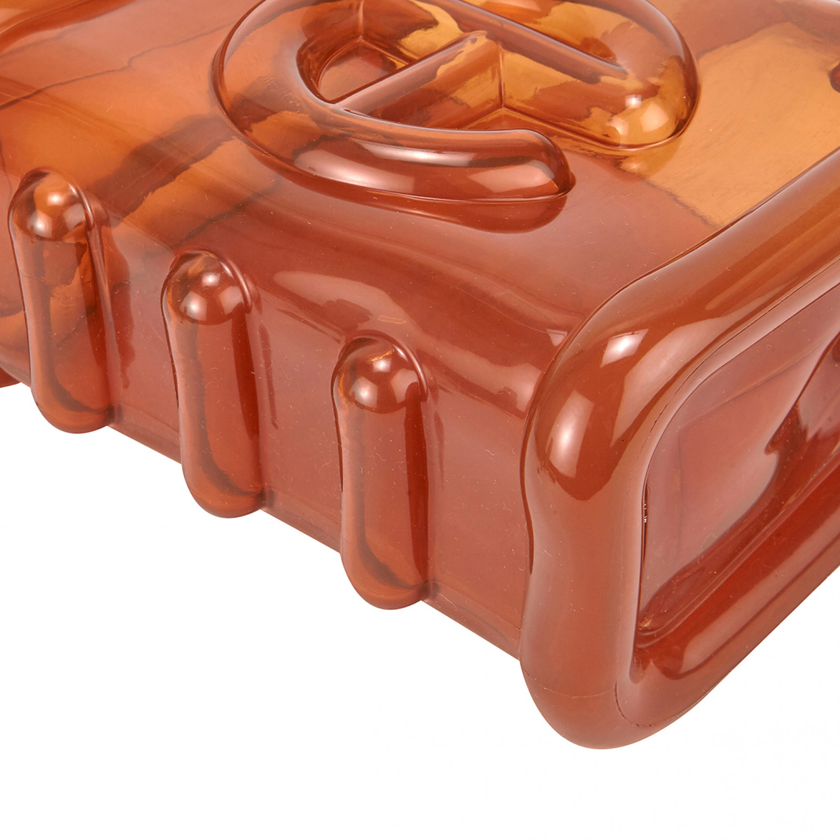 멜리사 X 텔파 젤리 쇼퍼백 S 브라운/34404-AR501