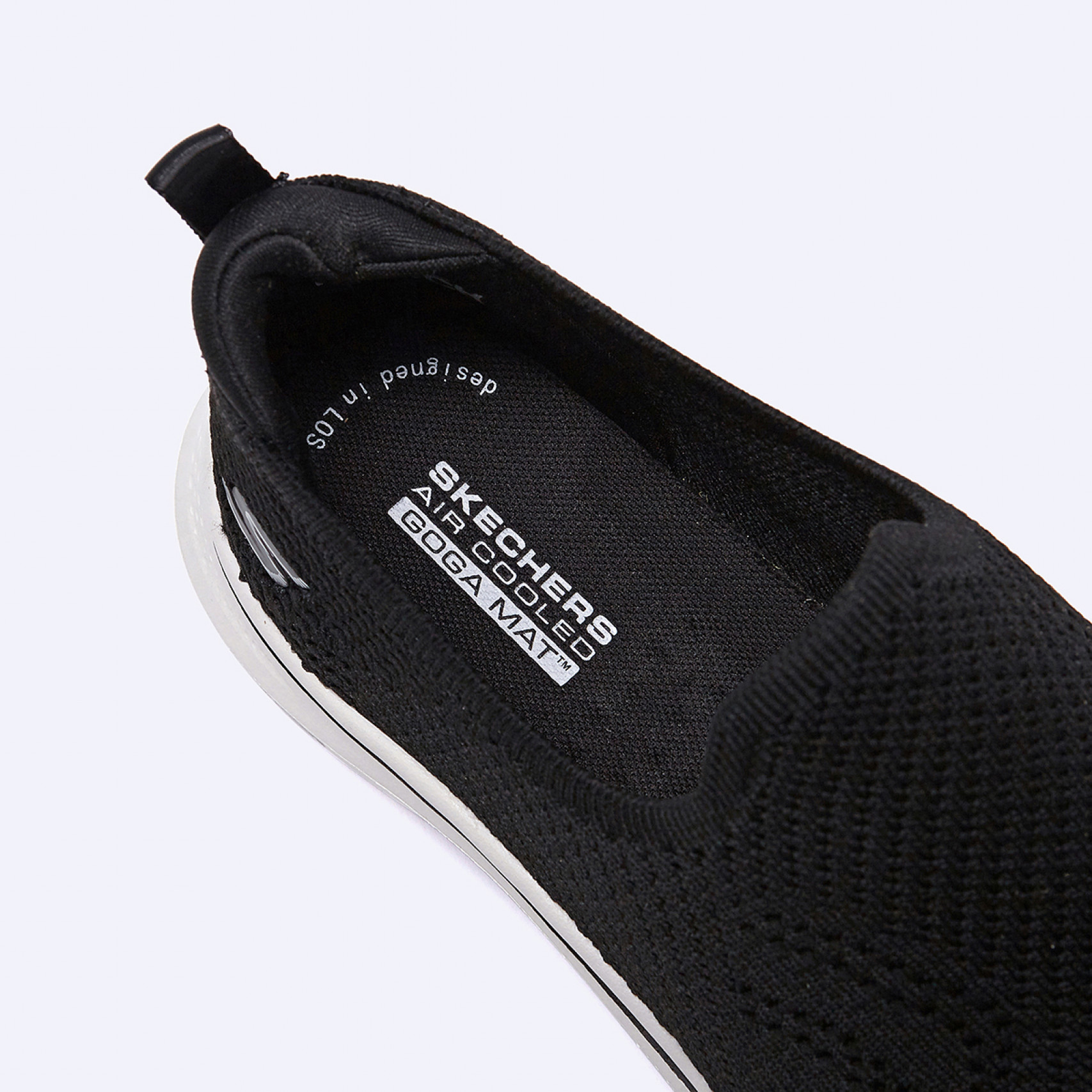 스케쳐스 고 워크 7 블랙 화이트 여성 / 125204 / FLSKEA1W01