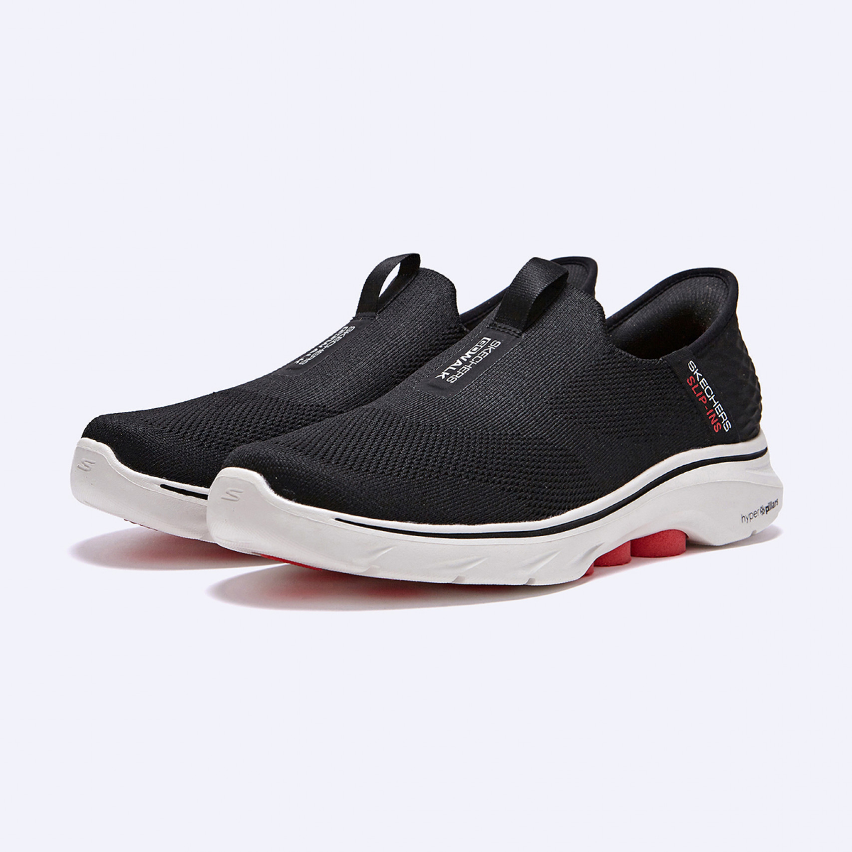 고 워크 7 (슬립인스) 블랙 화이트 남성 / 216641