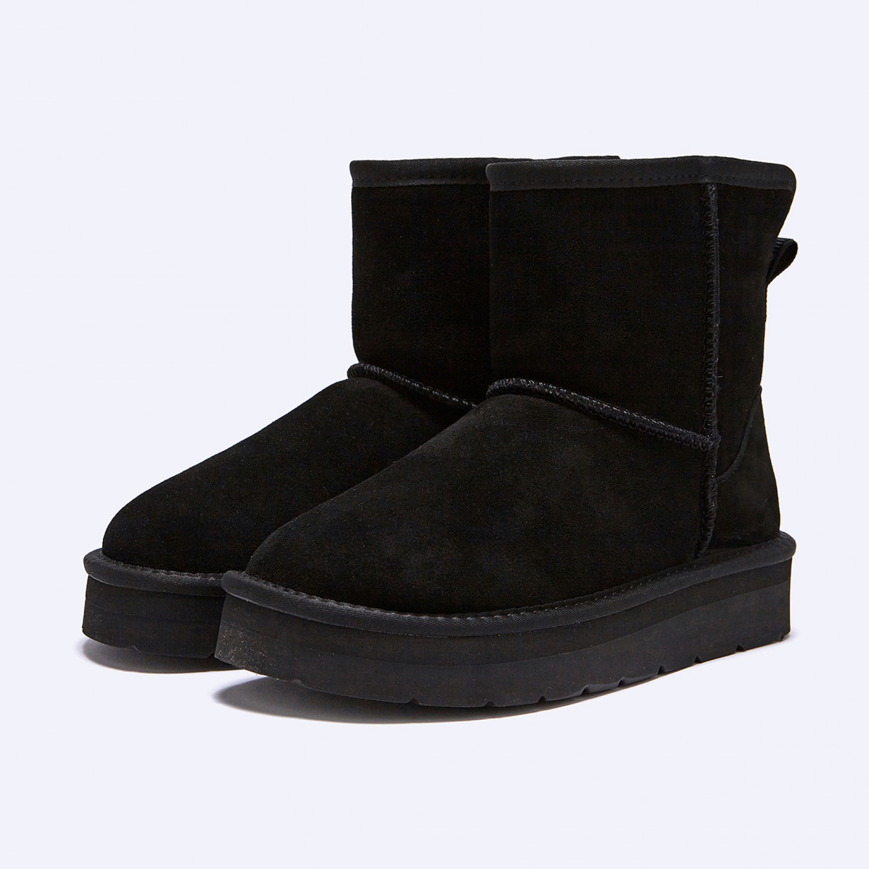 벌루니 플랫폼 숏 블랙 / FLOTEA4W12