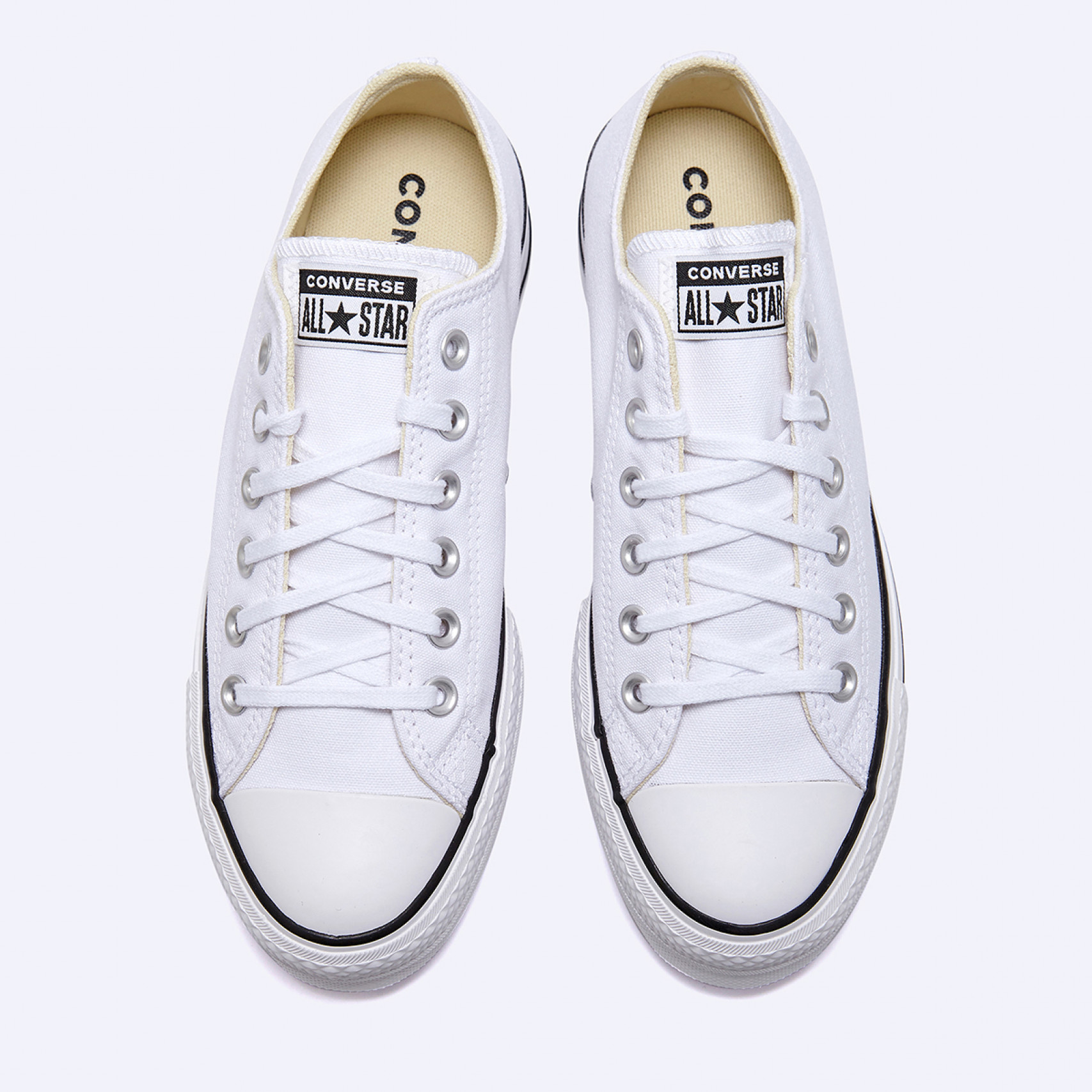 척테일러 올스타 캔버스 리프트 화이트 / 560251C