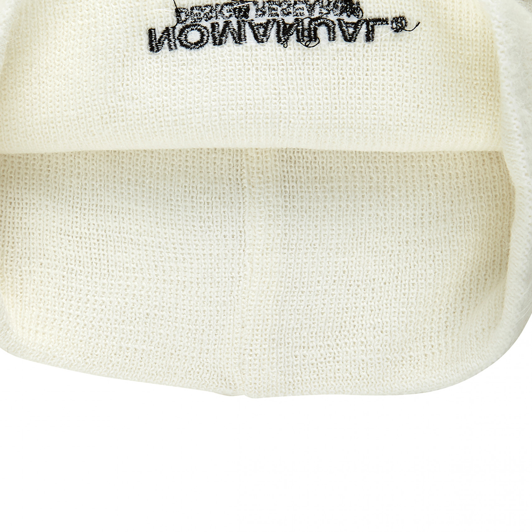 NM HAIRY BEANIE - CREAM / NM45HG02M1OM000