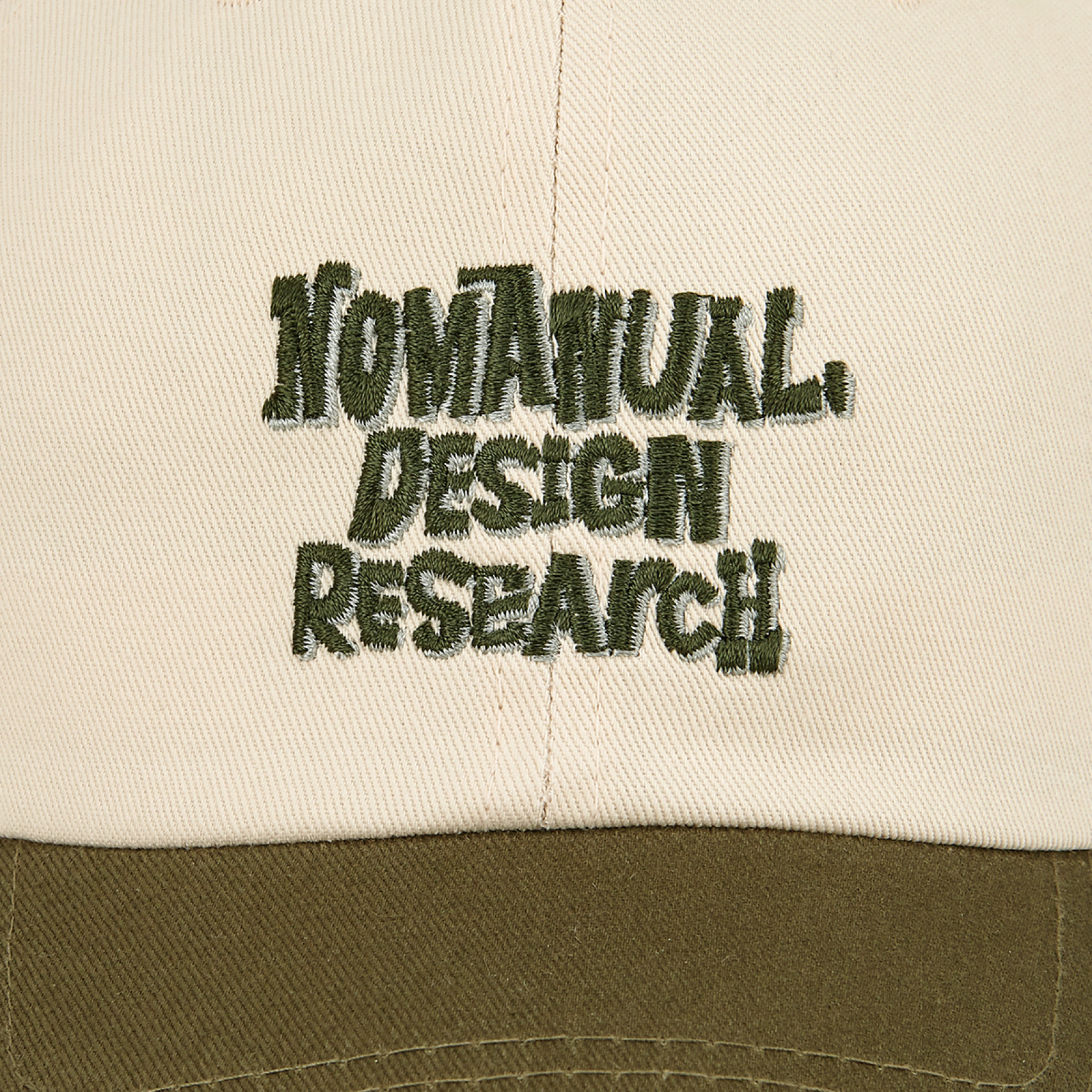 DOODLE BALL CAP - OLIVE / NM11HG01M1DG000