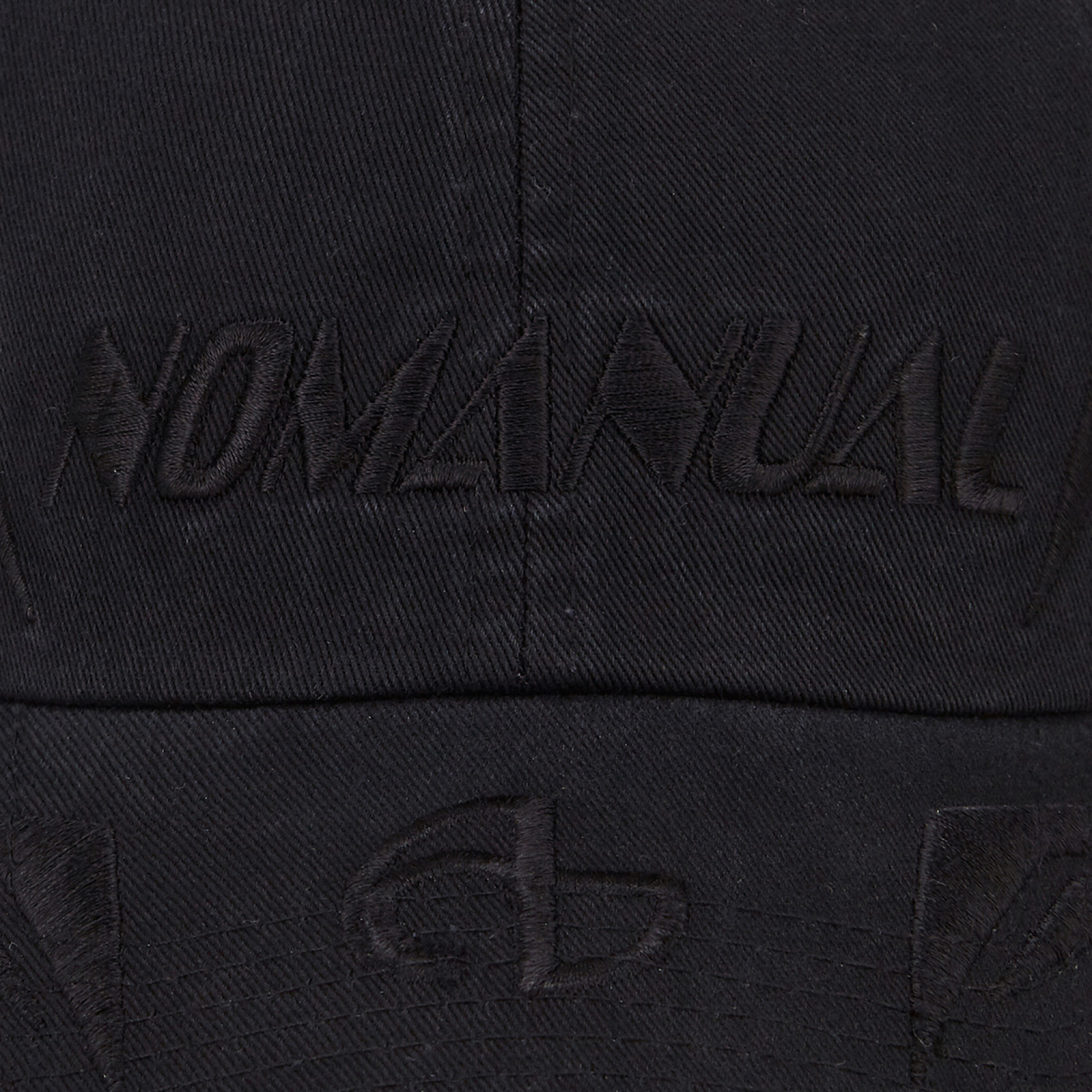 D.C.L BALL CAP - WASHED BLACK / NM45HG04M1BK000