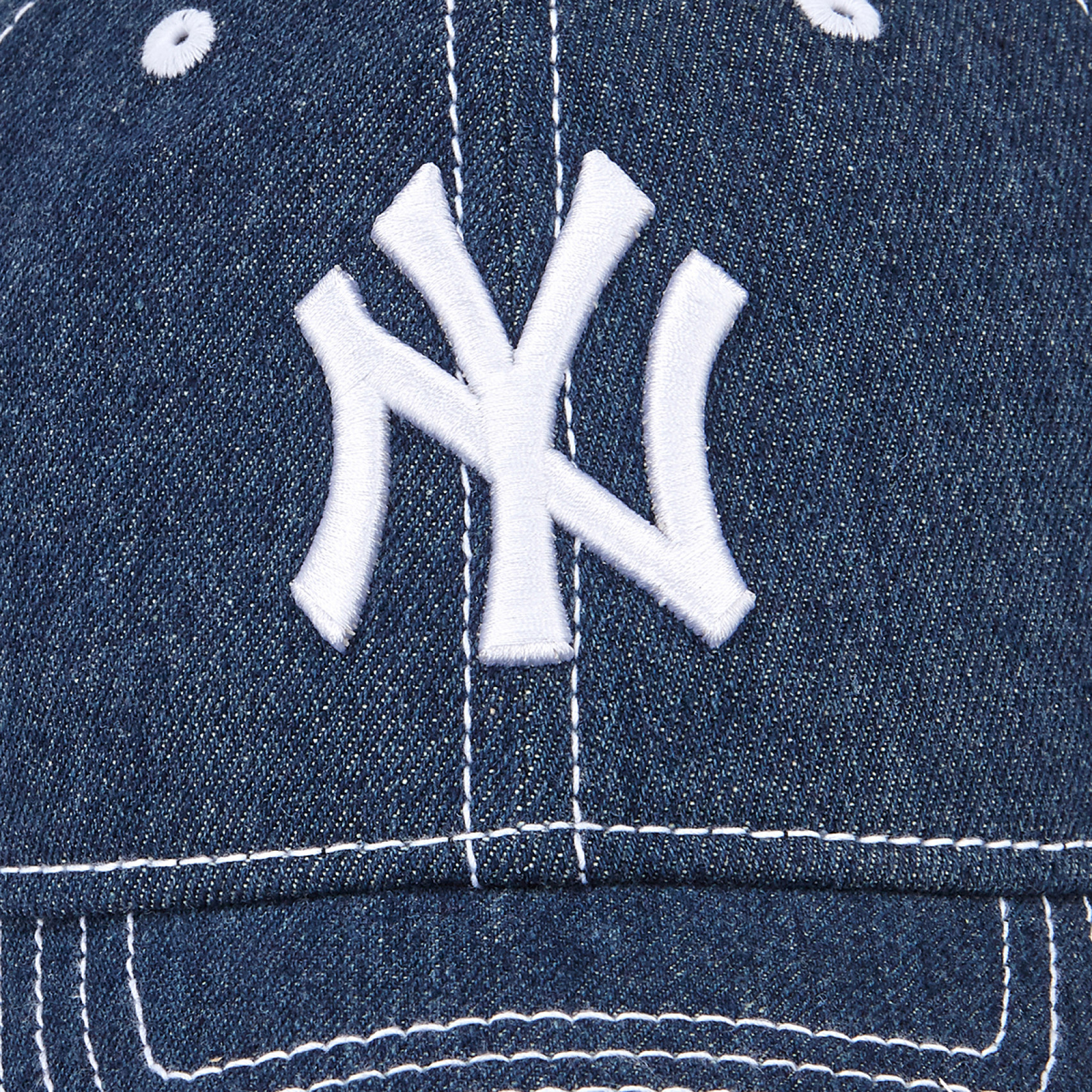 MLB 뉴욕 양키스 데님 언스트럭쳐 볼캡 인디고 / 14205952