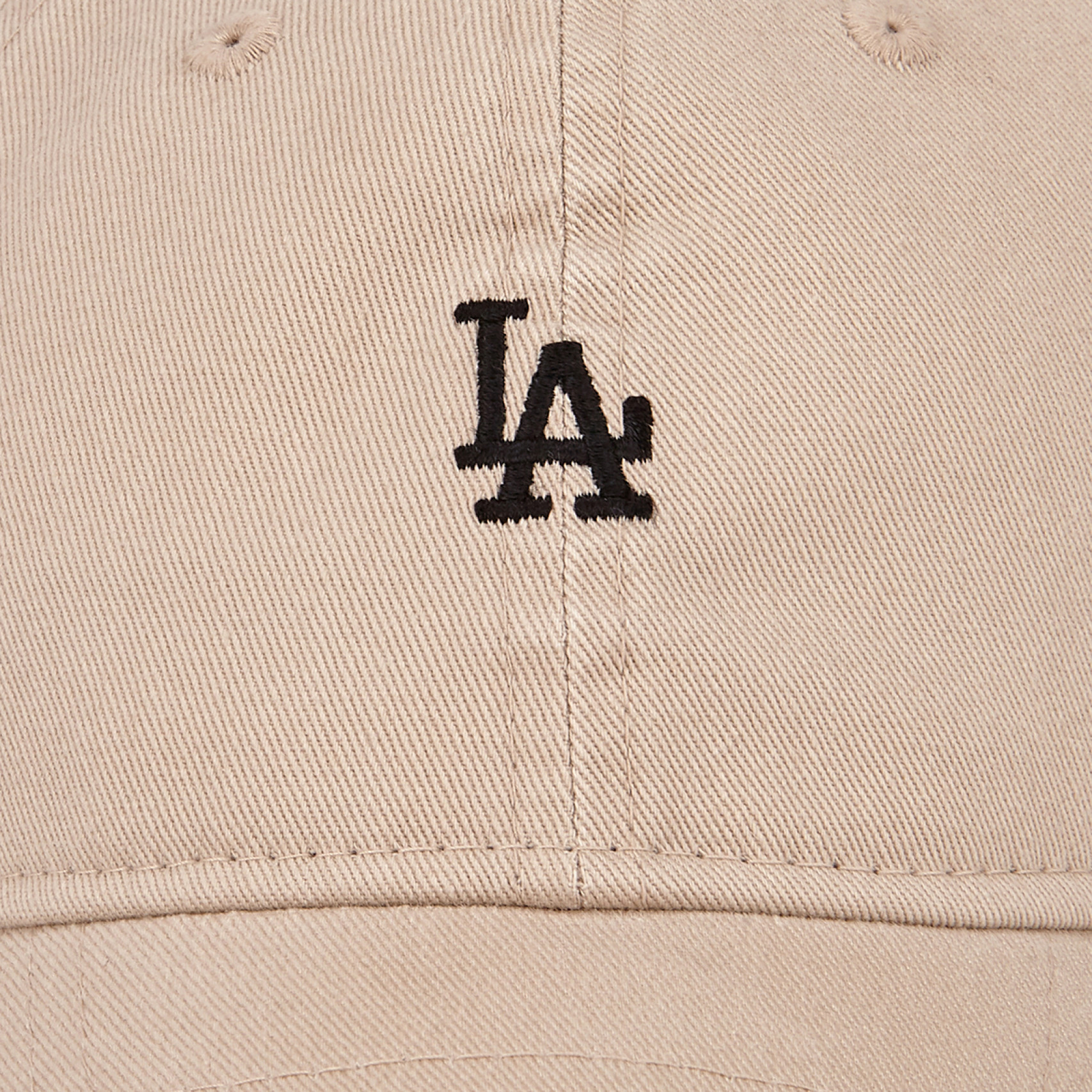 MLB 워시드 미니 로고 LA 다저스 언스트럭쳐 볼캡 뉴 베이지 / 14205764