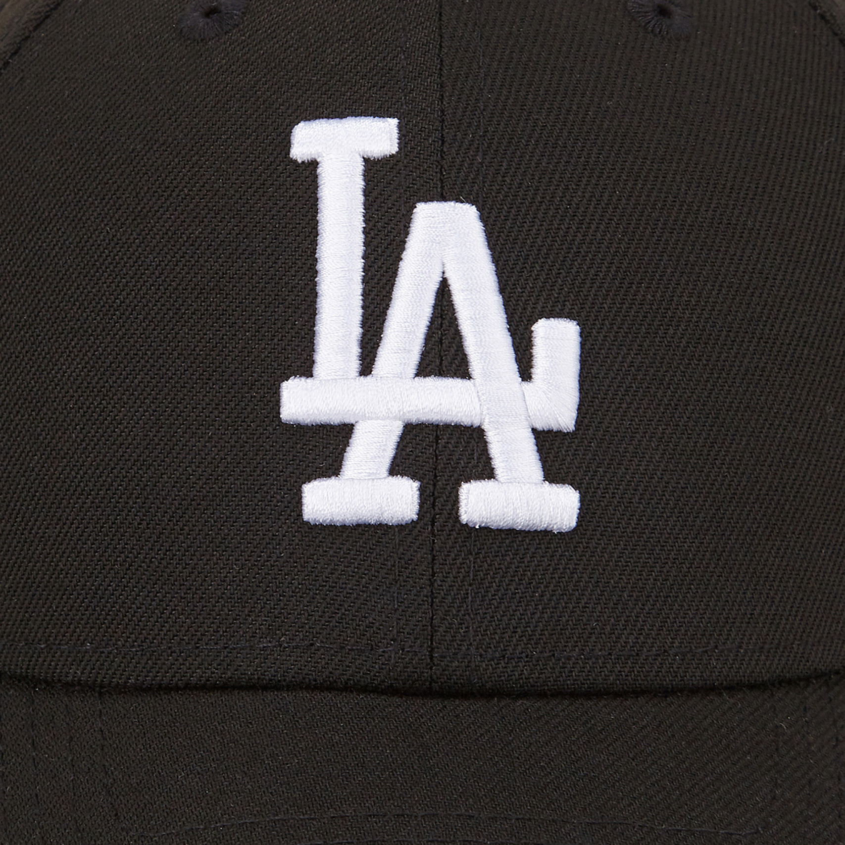 MLB 화이트 온 블랙 LA 다저스 볼캡 / 14205807