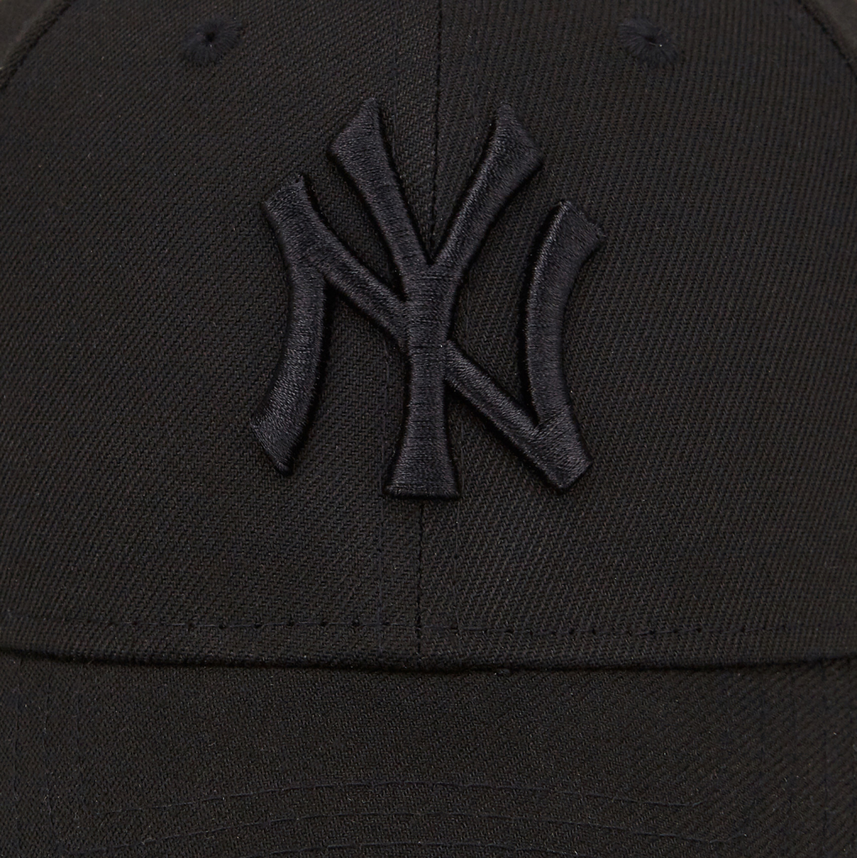 MLB 뉴욕 양키스 블랙 온 블랙 언스트럭쳐 볼캡 블랙 / 14212078