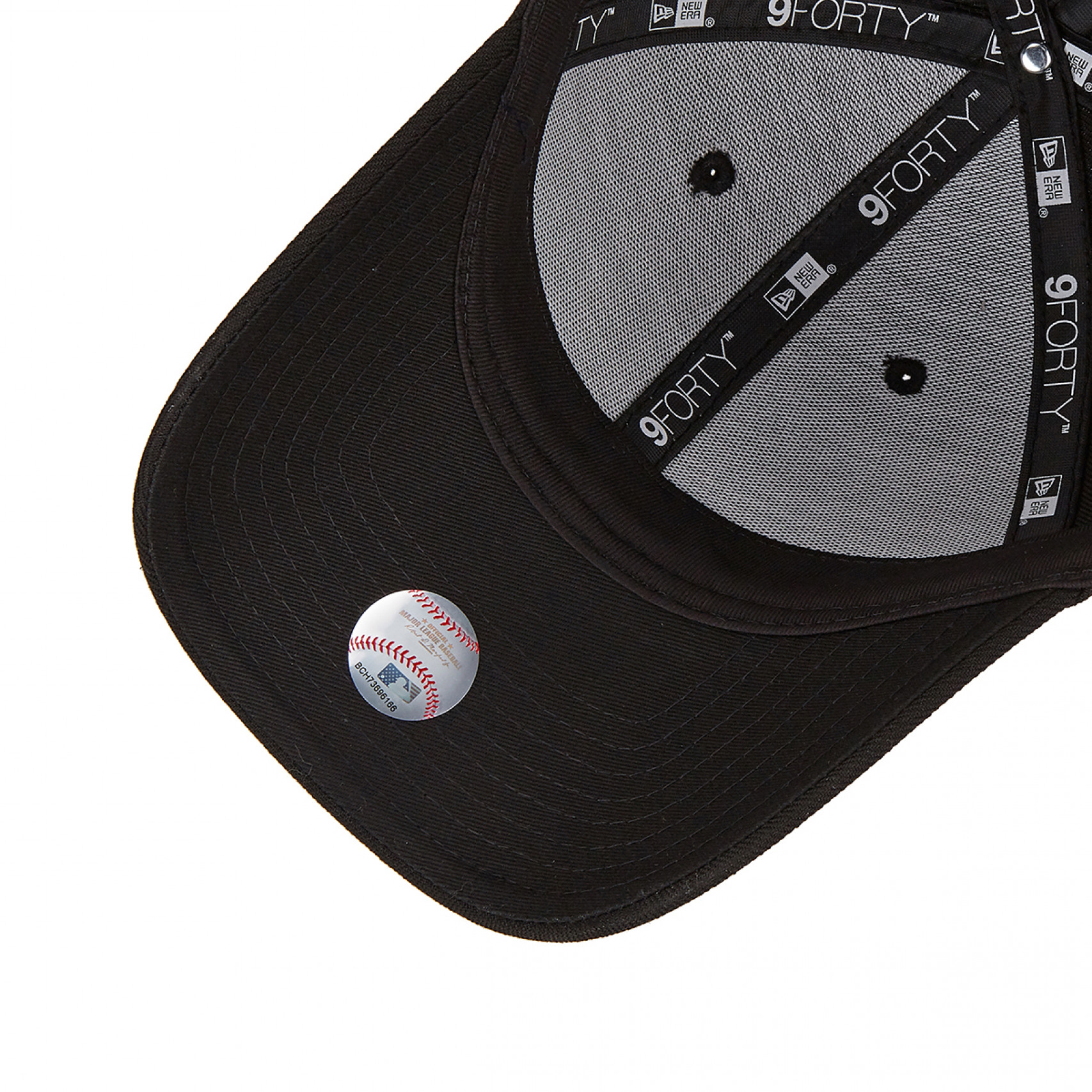 MLB 뉴욕 양키스 블랙 온 블랙 언스트럭쳐 볼캡 블랙 / 14212078