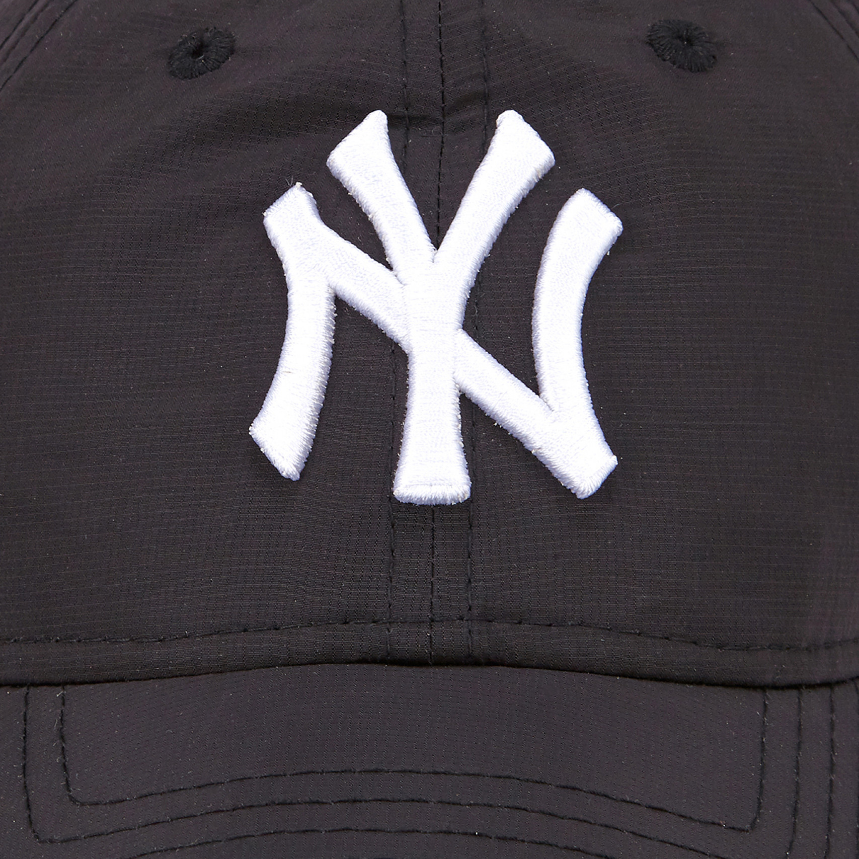 MLB 메탈 나일론 뉴욕 양키스 언스트럭쳐 볼캡 블랙 / 14205947