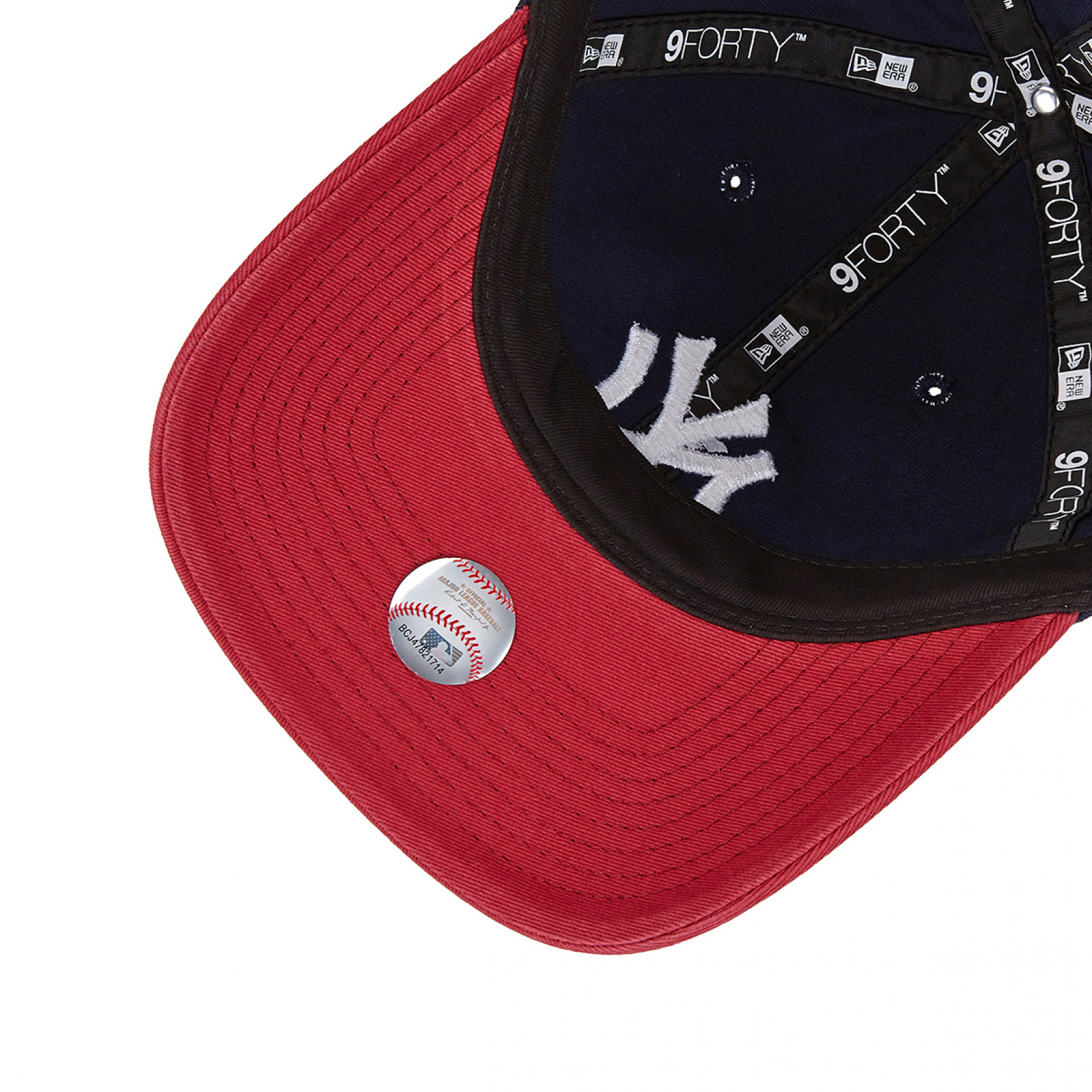 MLB 뉴욕 양키스 투 톤 베이직 언스트럭쳐 볼캡 오션사이드 블루 / 14205787