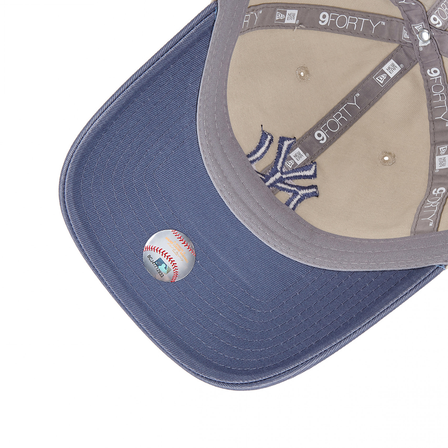 MLB 뉴욕 양키스 투 톤 베이직 언스트럭쳐 볼캡 스톤 / 14205786