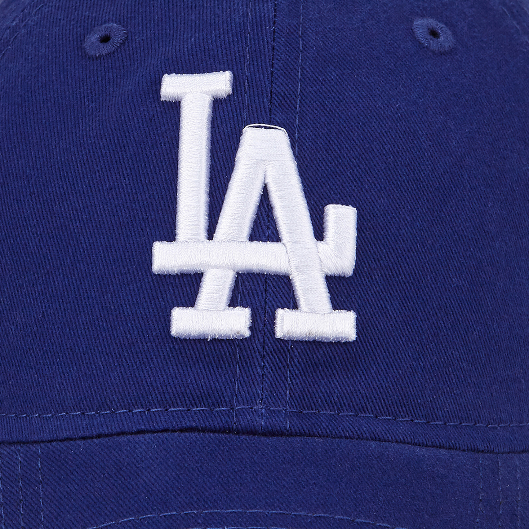 MLB 워시드 베이직 LA 다저스 언스트럭쳐 볼캡 다크 로얄 / 14205777