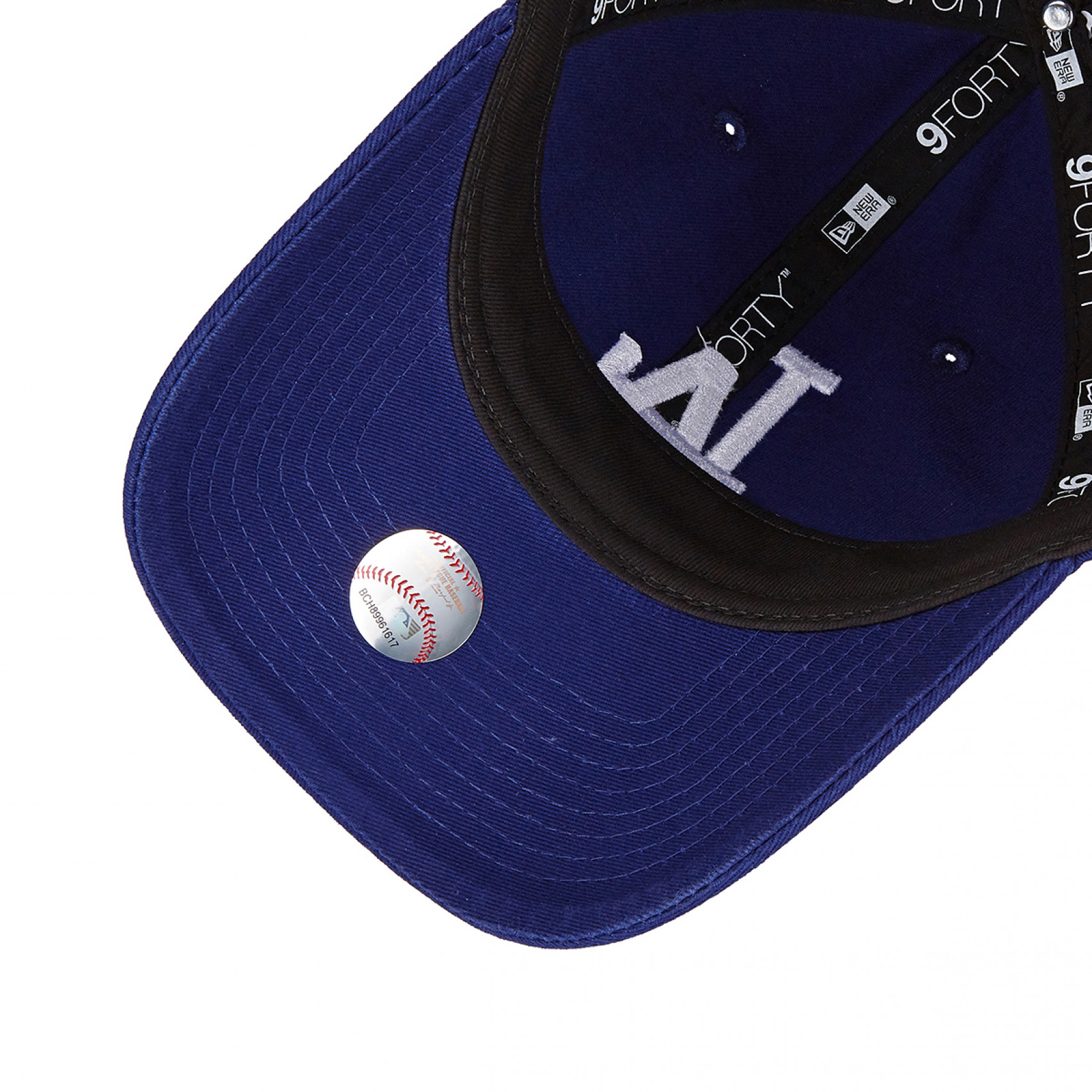 MLB 워시드 베이직 LA 다저스 언스트럭쳐 볼캡 다크 로얄 / 14205777