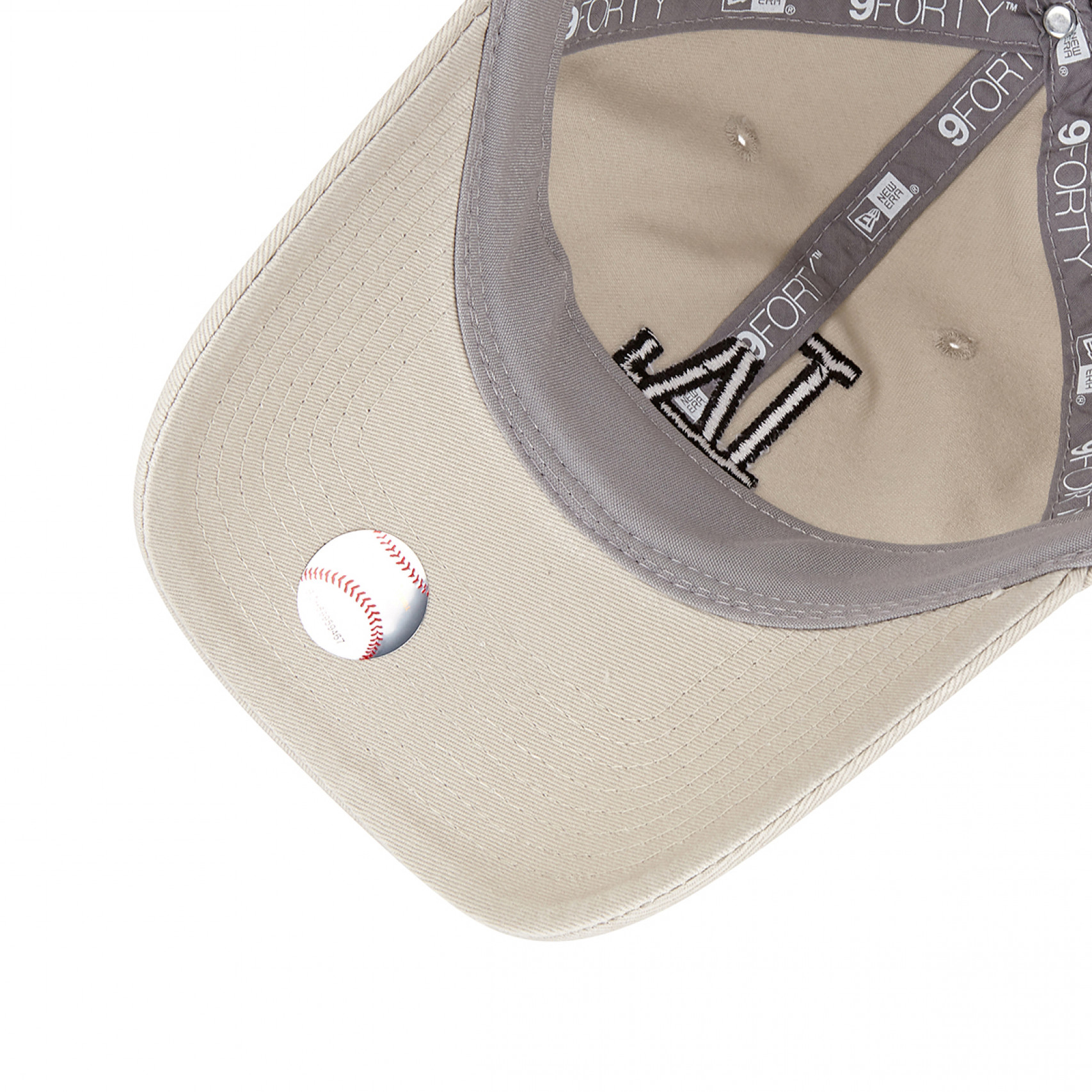 MLB 워시드 베이직 LA 다저스 언스트럭쳐 볼캡 스톤 / 14205776