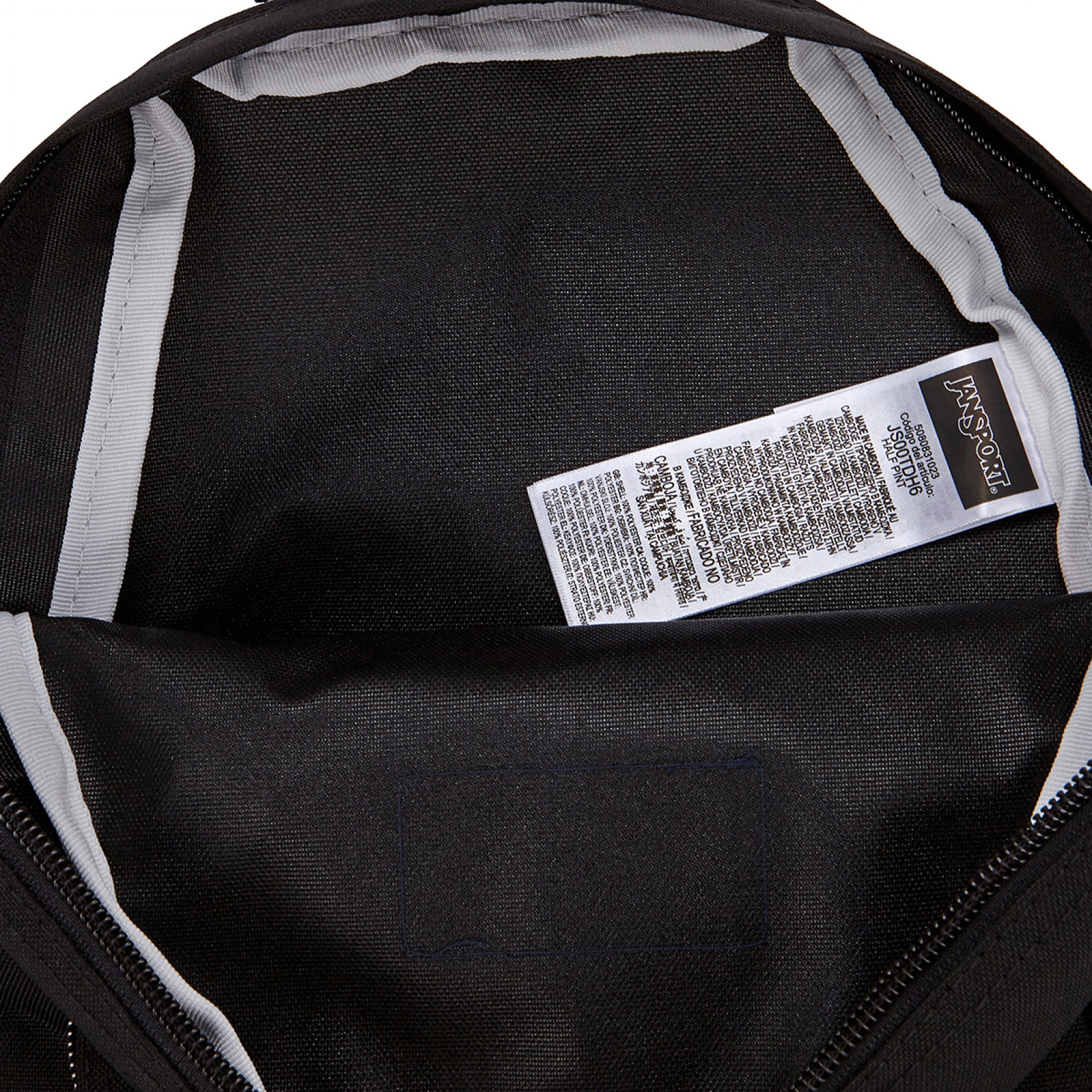 하프 파인트 미니 백팩 블랙 / JS00TDH6008