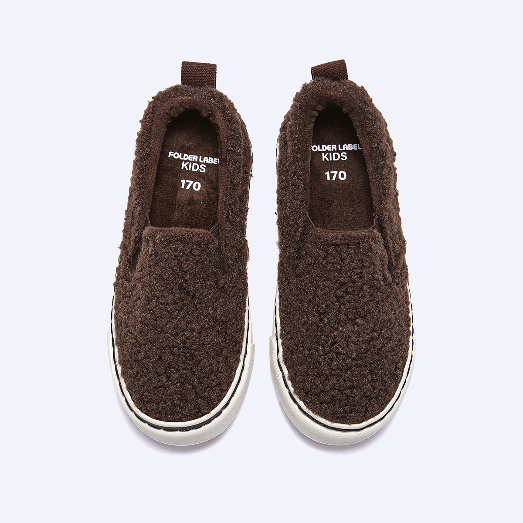 뽀글이 슬립온 브라운 키즈 / FLFDDF3K08